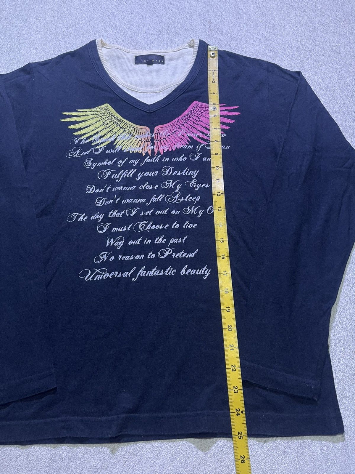 Japanese Brand Y2K SPINASH long sleeve tshirt Size US M / EU 48-50 / 2 - 7 Thumbnail