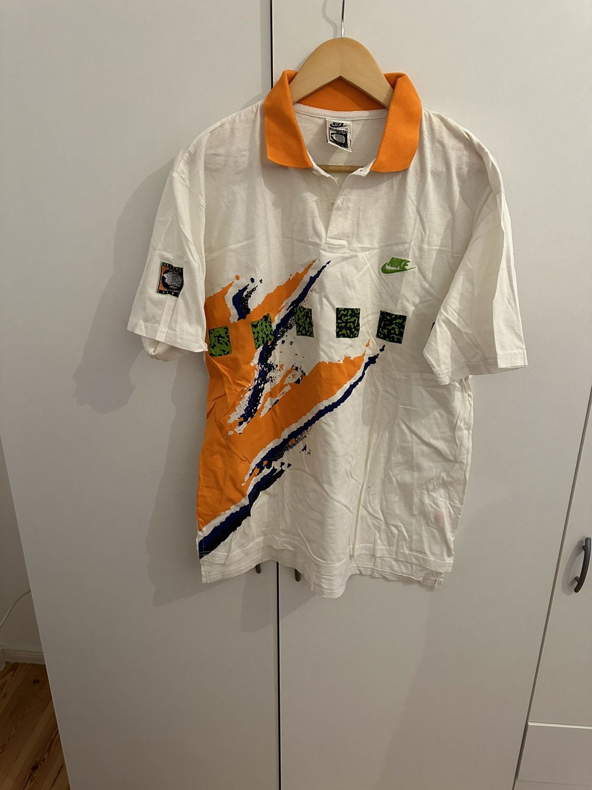 Nike Nike Air Challenge Court Shirt Size M Shirt ATP Size US M / EU 48-50 / 2 - 1 Thumbnail