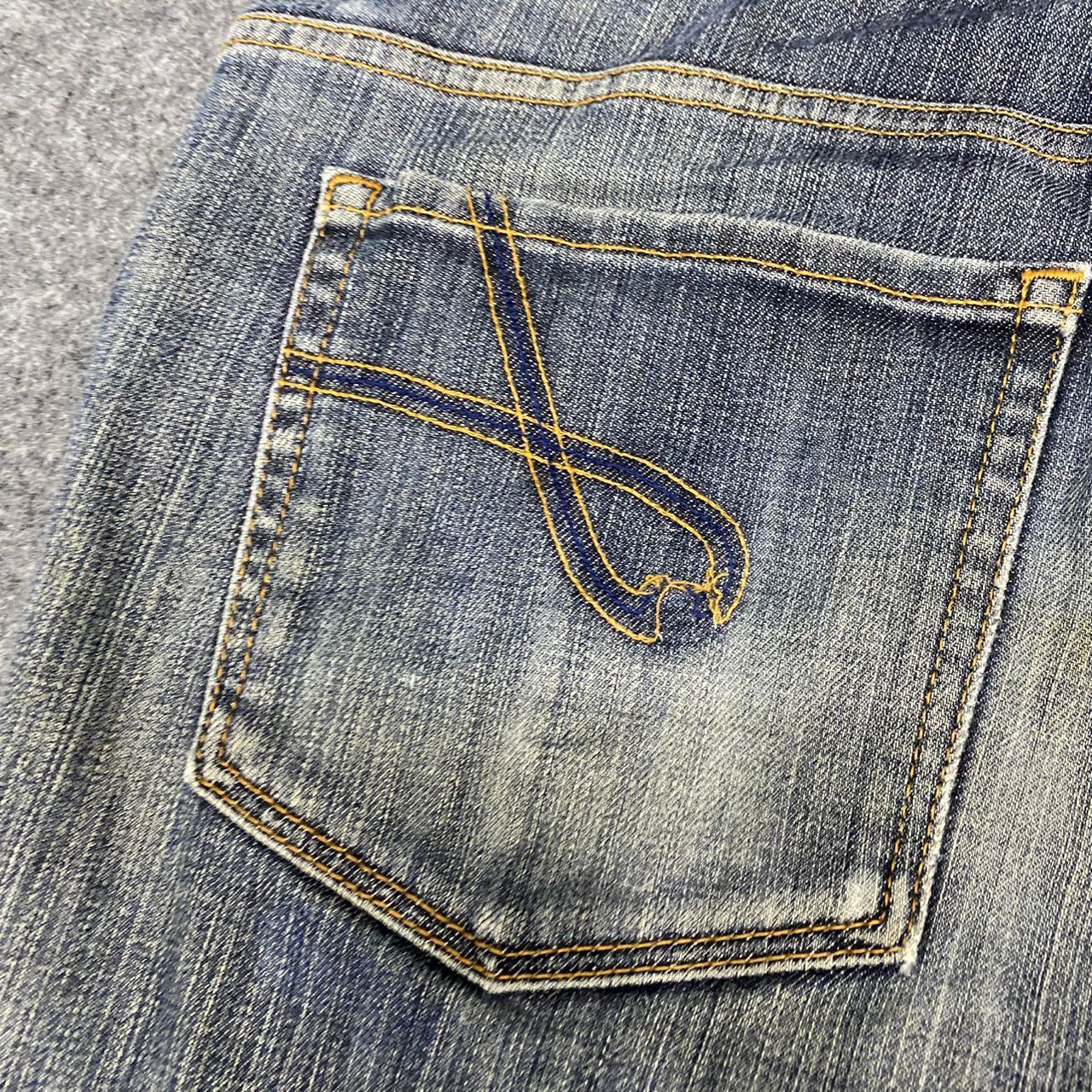 If Six Was Nine 💥Best Offer💥Vintage Joseph Homme Flare Distressed Denim Size US 36 / EU 52 - 12 Thumbnail