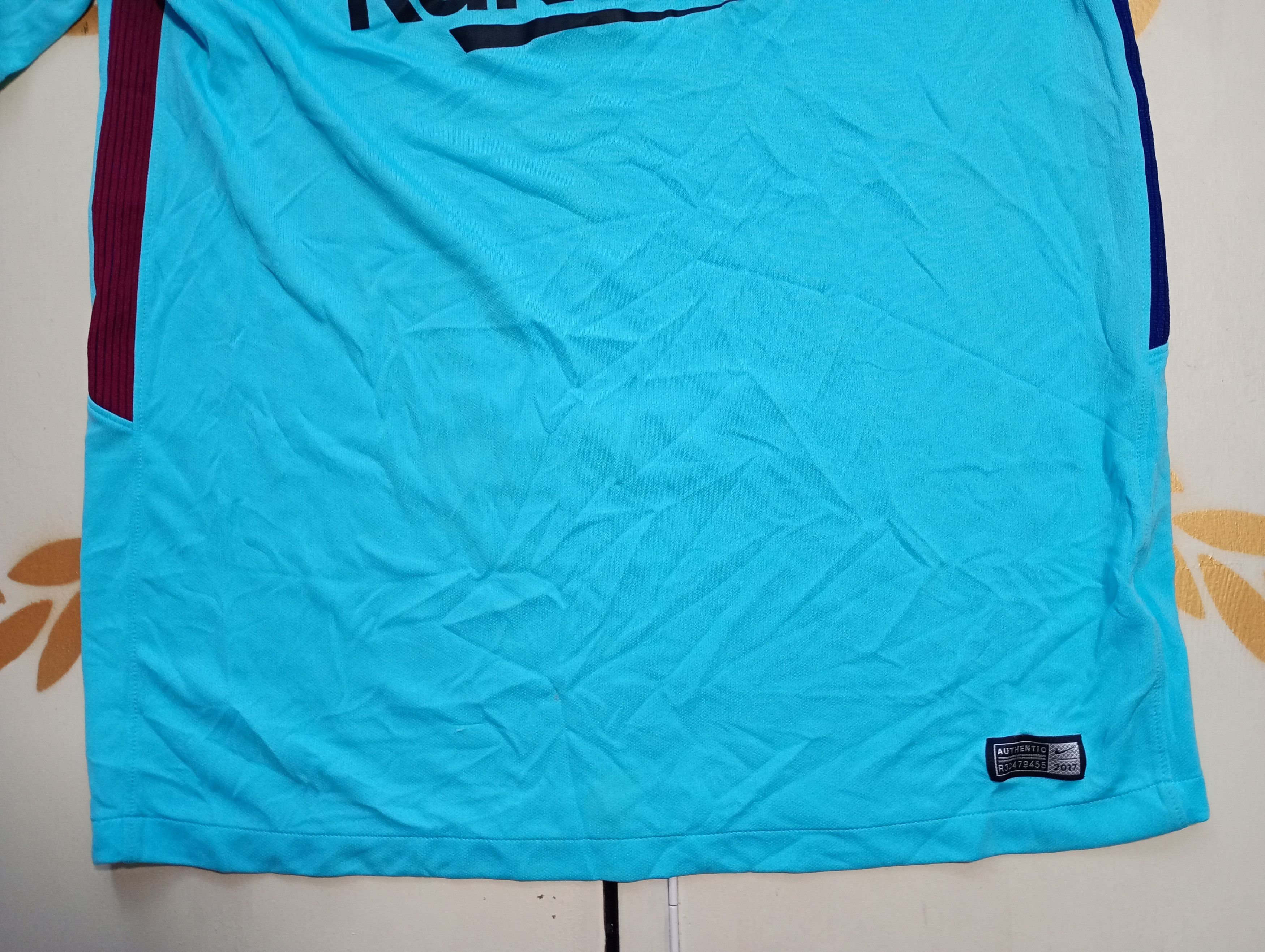 Nike Nike Barcelona FC Away Jersey 2017-2018 Size US L / EU 52-54 / 3 - 4 Thumbnail