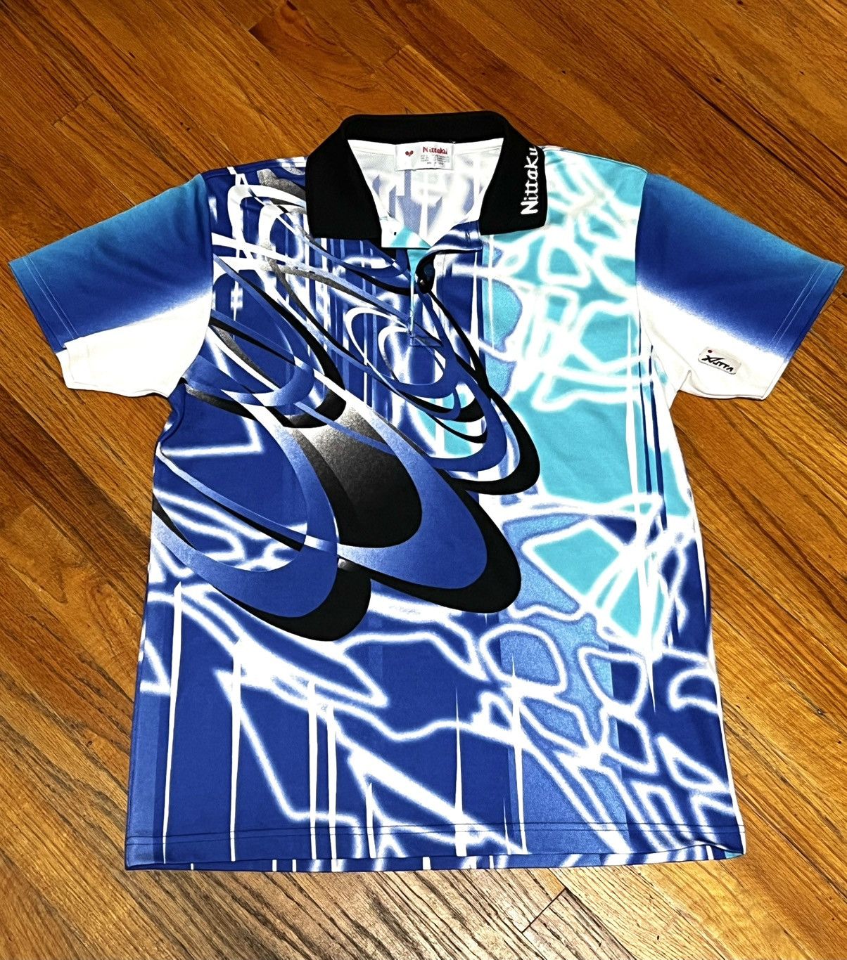 Japanese Brand × Vintage Rare Vintage NITTAKU Made in Japan Jersey Size US M / EU 48-50 / 2 - 1 Thumbnail