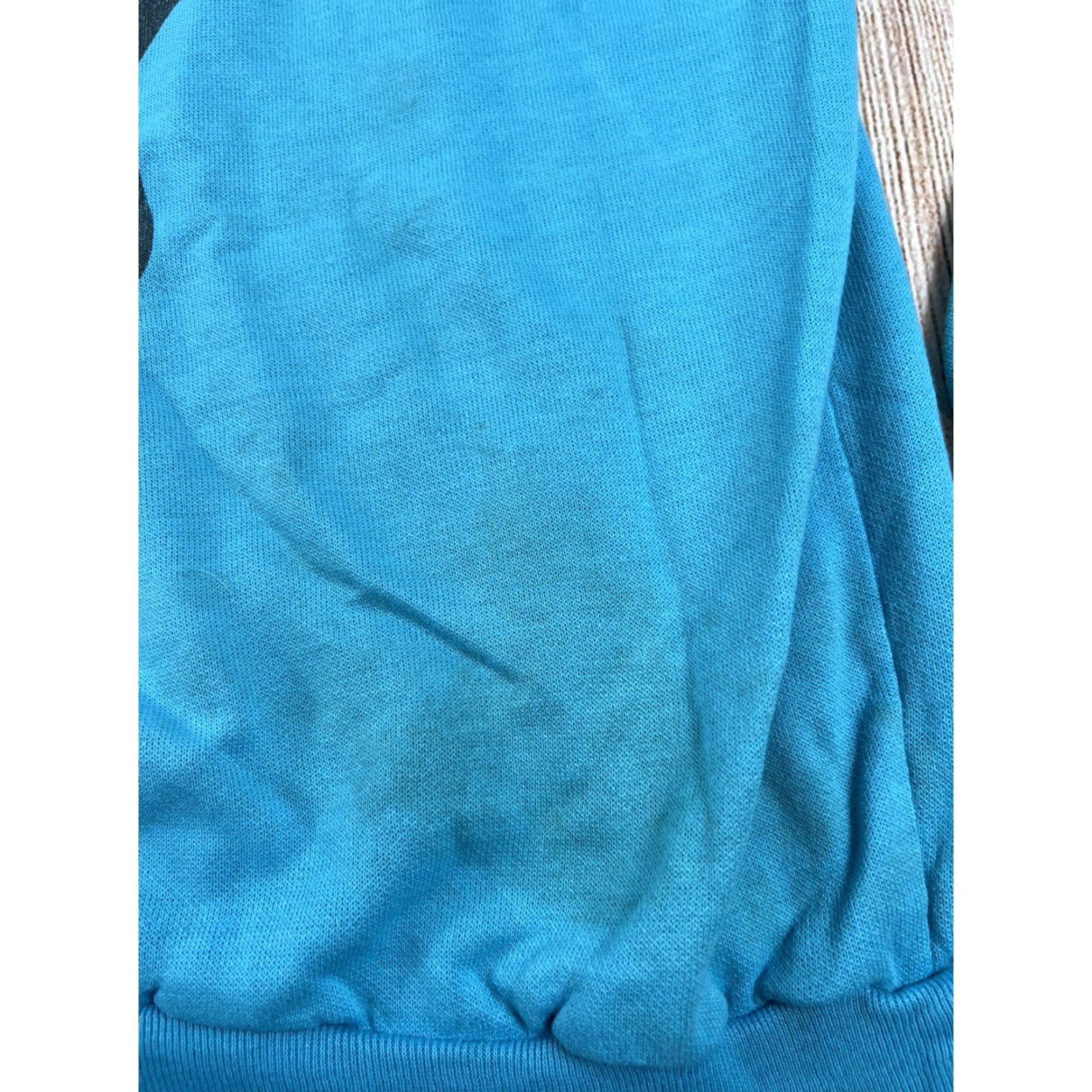 Vintage VINTAGE 90s Nature Whitetail Deer Pullover Sweatshirt Blue L Made In USA Men Graphic Print Size US L / EU 52-54 / 3 - 5 Thumbnail