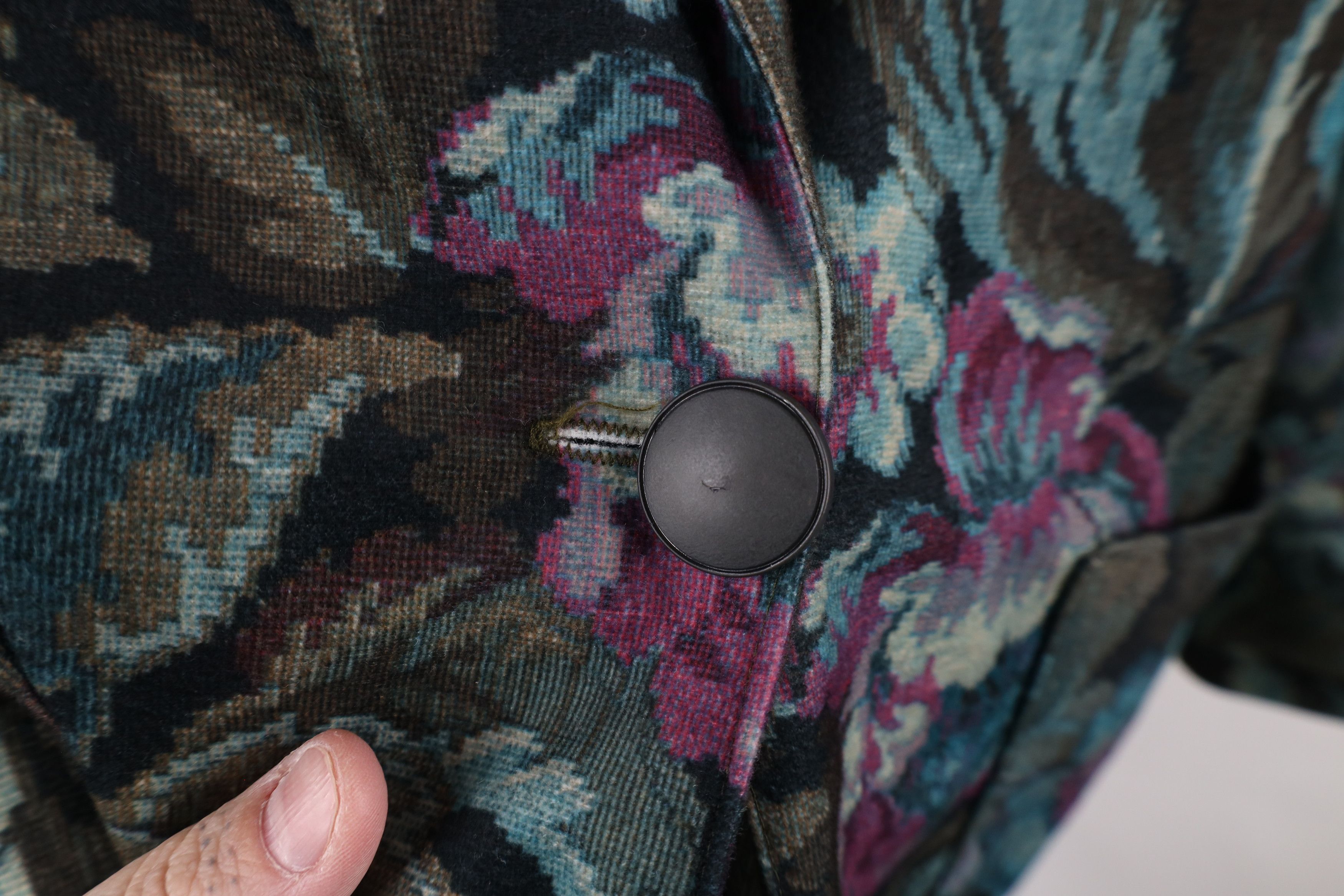 Vintage Vintage 90s Streetwear One Button Blazer Suit Jacket USA Size L / US 10 / IT 46 - 4 Thumbnail