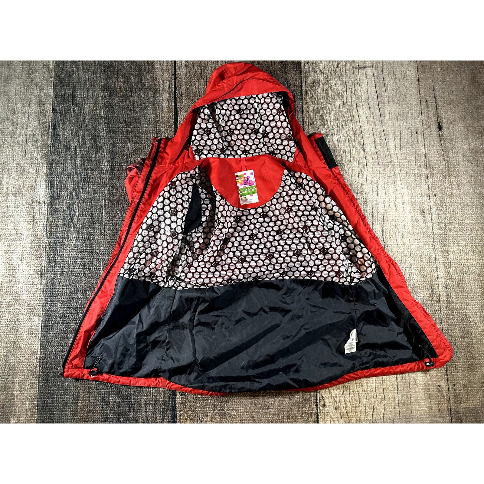 Burton Burton Womens Dry Ride Laizhou Hooded Flannel Snow Jacket XS Size XS / US 0-2 / IT 36-38 - 5 Thumbnail