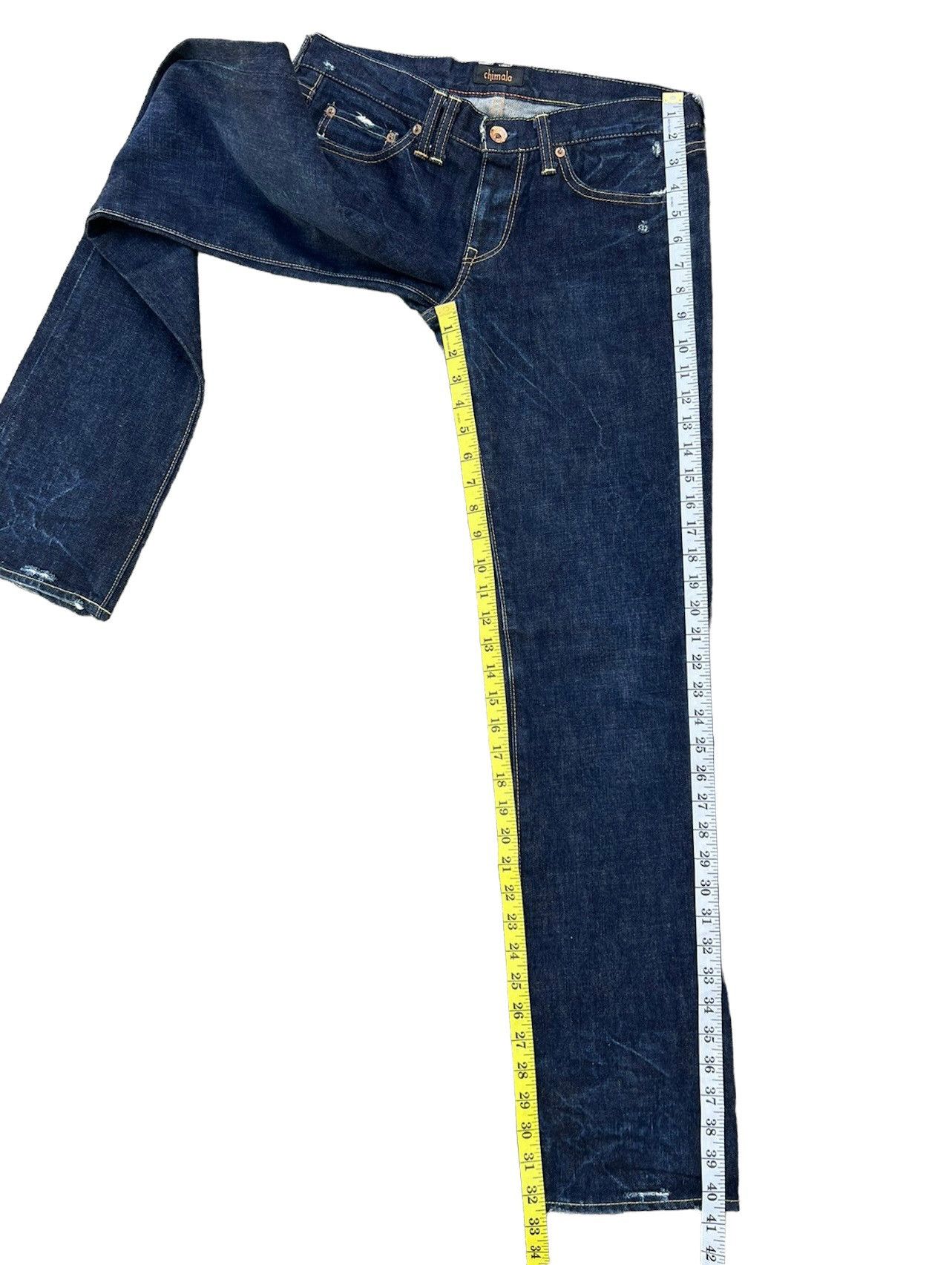 Chimala CHIMALA Japan Low Rise Ripped Denim Distressed Jeans Size US 29 - 5 Thumbnail