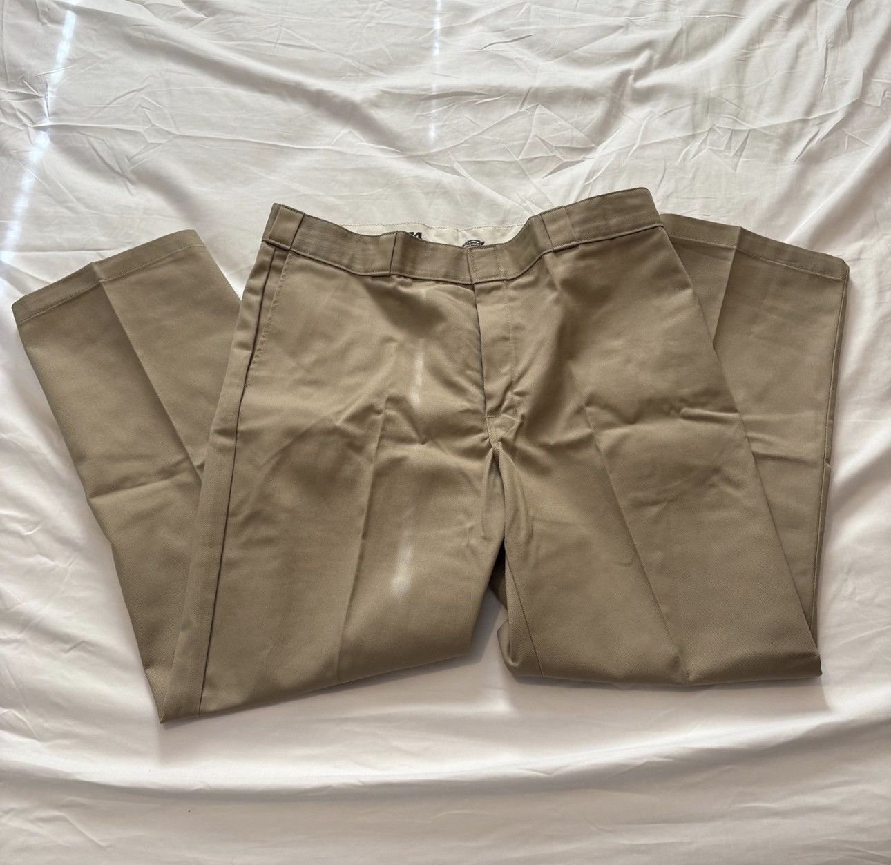 Dickies Dickies Original 874 Work Pants Khaki Wear Men’s 40X30 Chino Size US 40 / EU 56 - 1 Thumbnail