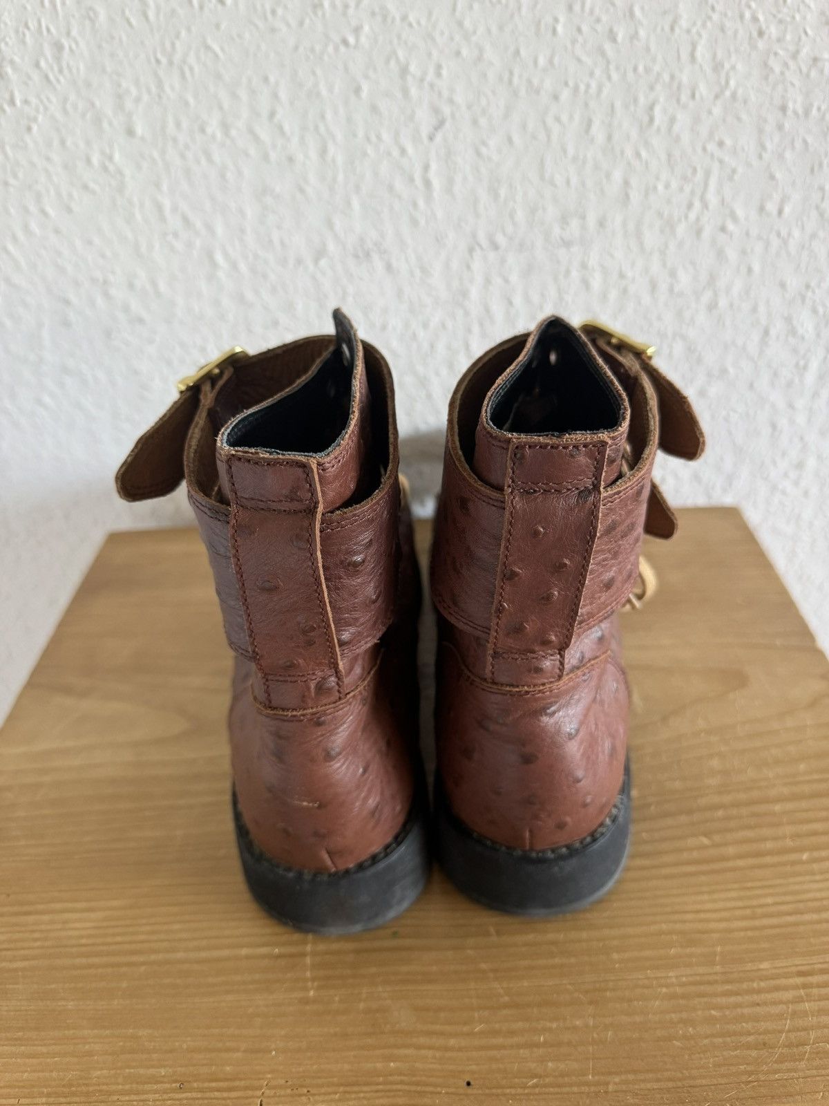 Adidas × Jeremy Scott Ostrich Embossed Slim Boots Size US 8.5 / EU 41-42 - 4 Thumbnail