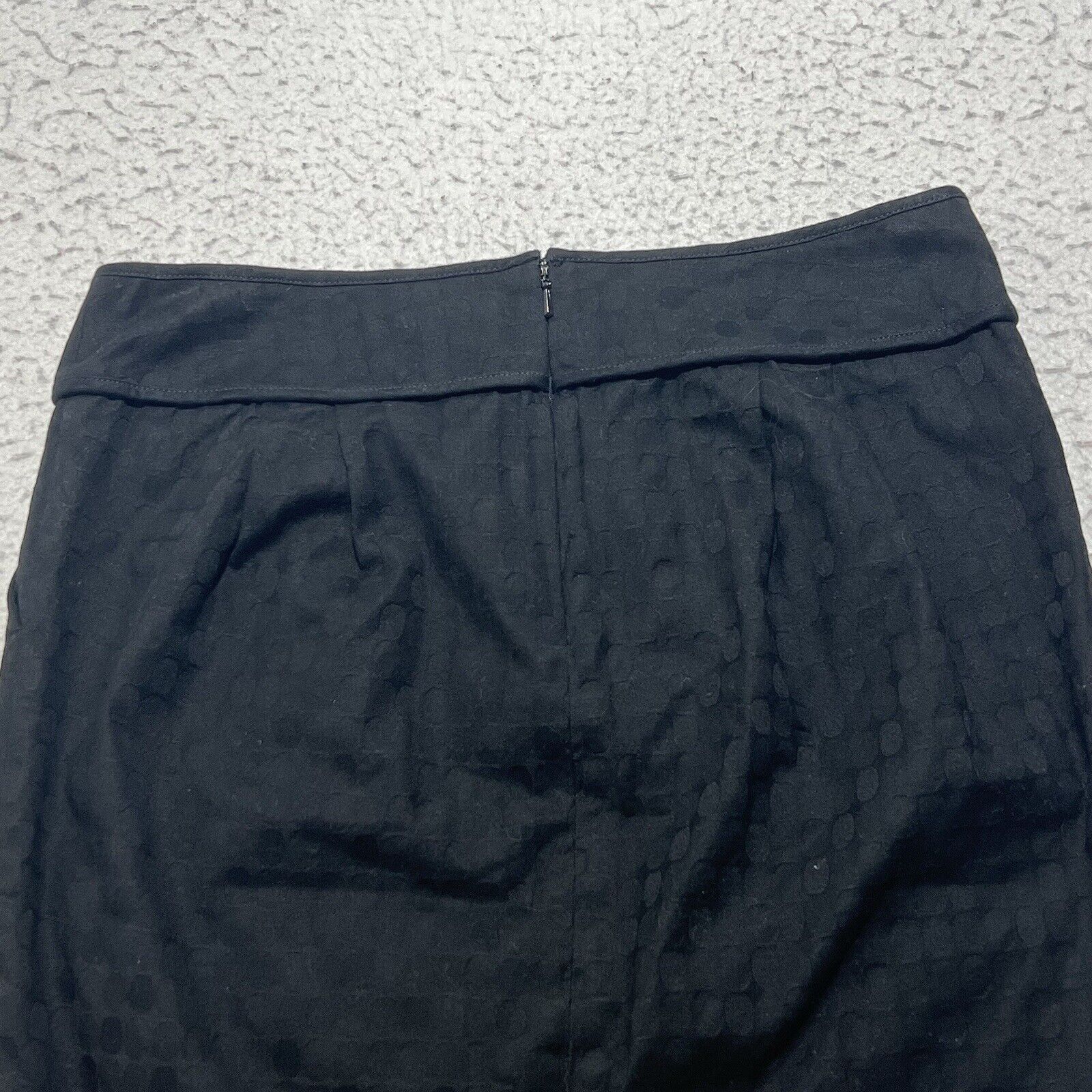 Club Monaco Club Monaco Straight Pencil Career Pleated Skirt Textured Size 28" / US 6 / IT 42 - 7 Thumbnail