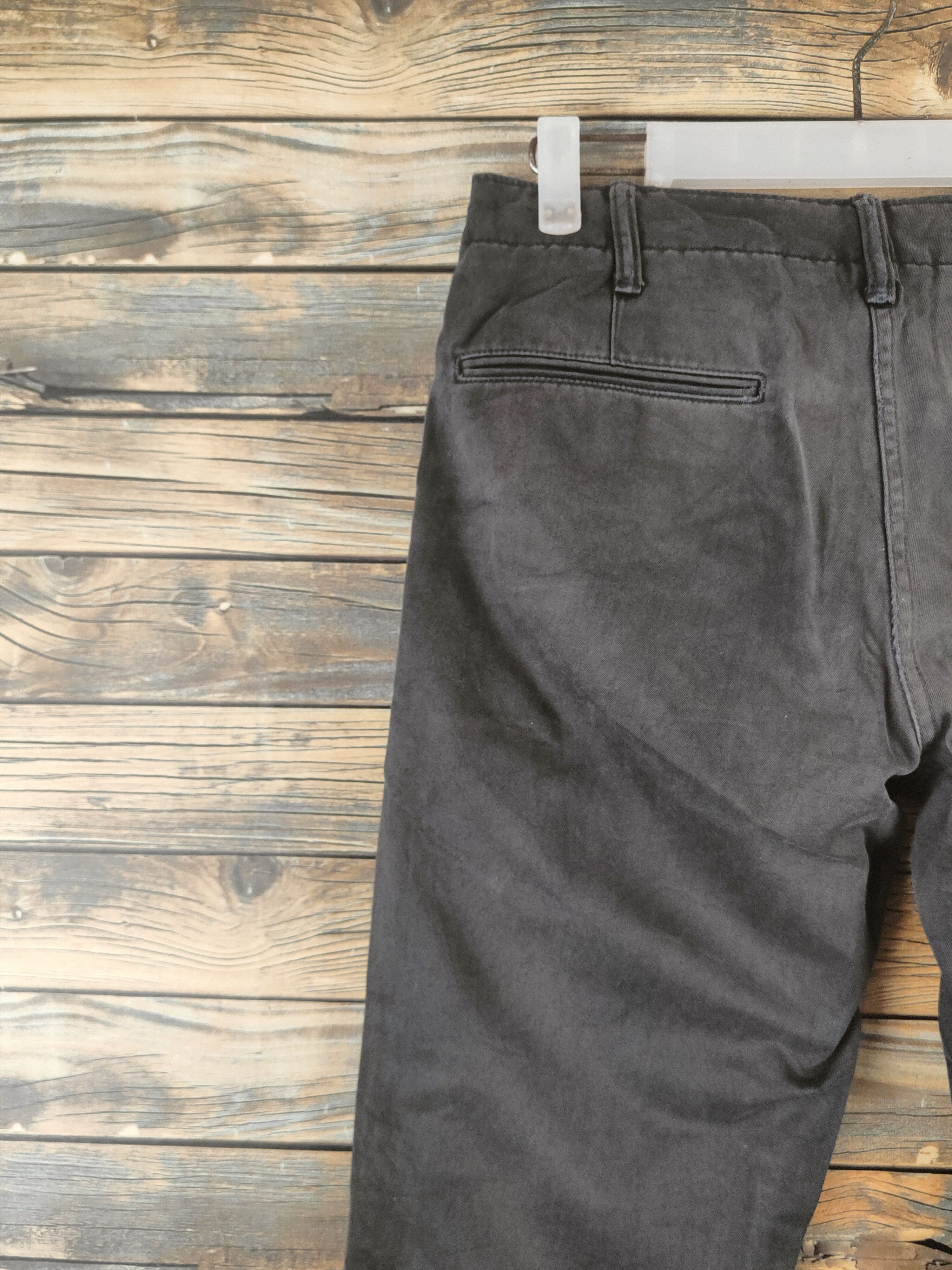 Japanese Brand DL Uniqlo Black Faded Multipocket Casual Pants #46-314 Size US 29 - 8 Thumbnail