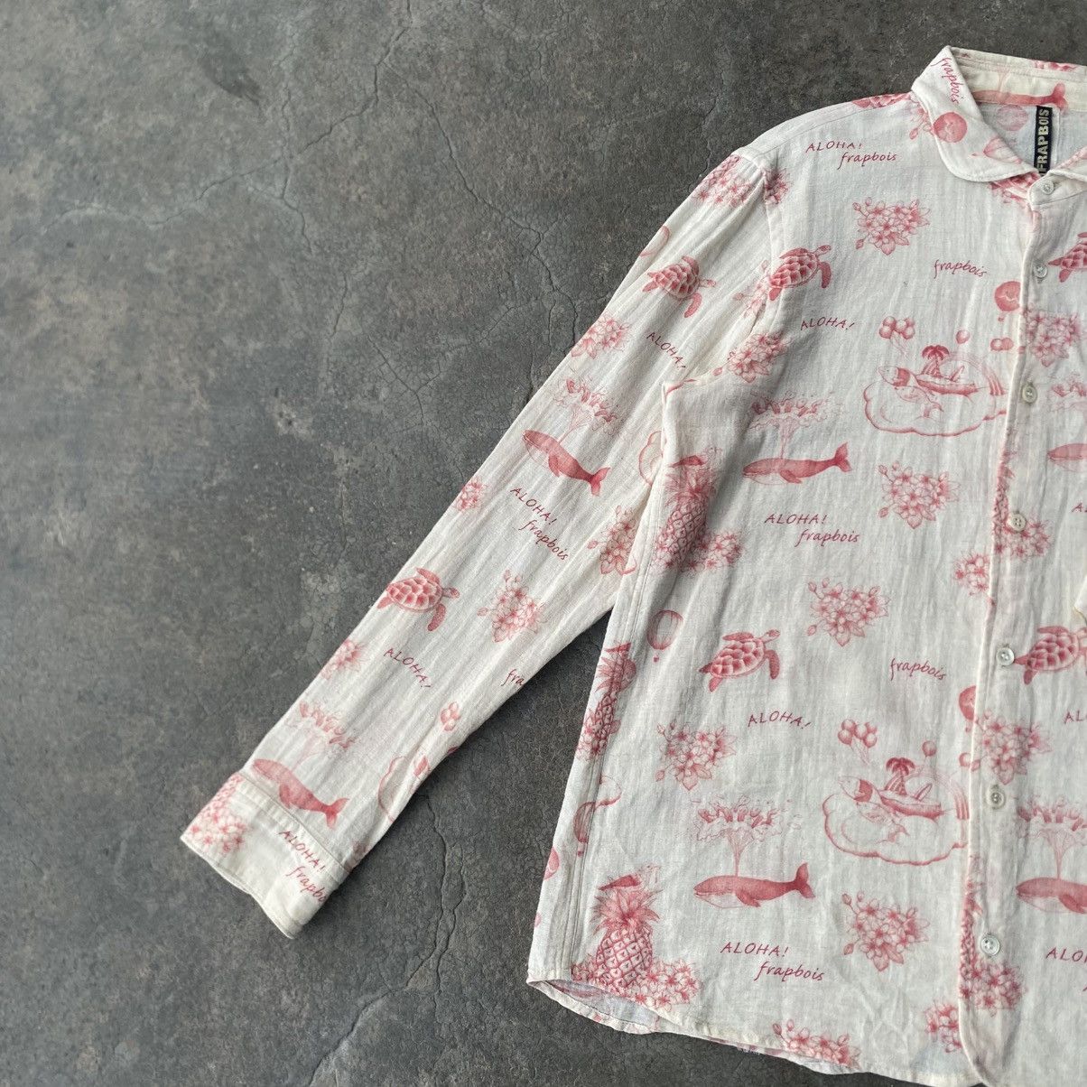 Frapbois Frapbois Issey Miyake Aloha Print Unique Ruffled Pocket Size XS / US 0-2 / IT 36-38 - 9 Thumbnail