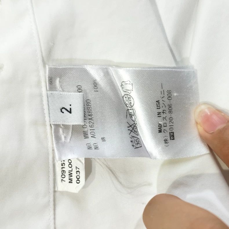 Thom Browne Thom Browne White shirt Size US M / EU 48-50 / 2 - 5 Thumbnail