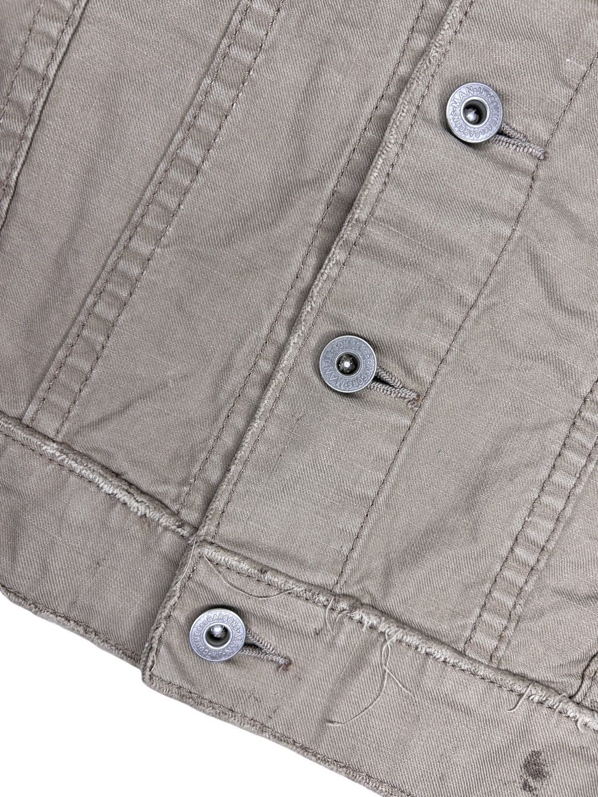 Junya Watanabe F/W 03 Distressed Trucker Jacket Size S / US 4 / IT 40 - 6 Thumbnail