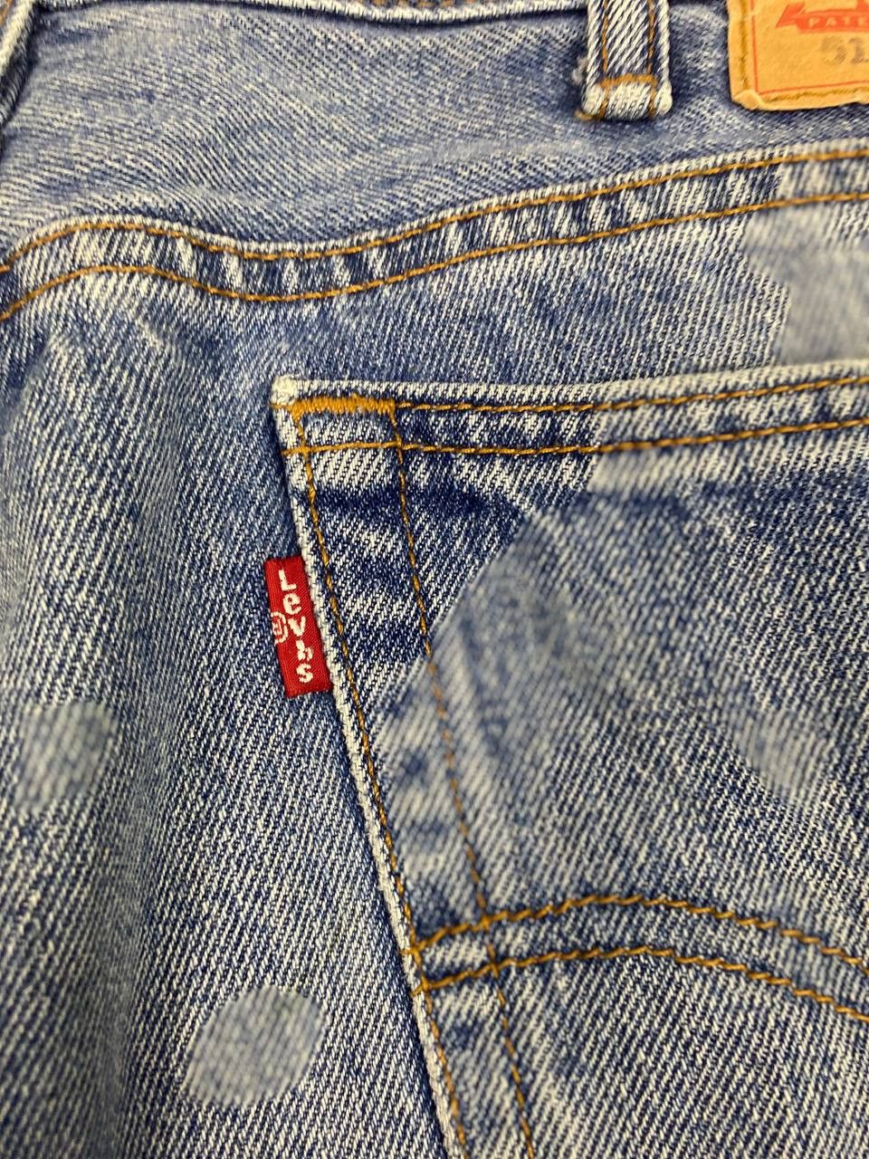 Levi's levis 517 bootcut flare denim nice design Size US 35 - 6 Thumbnail