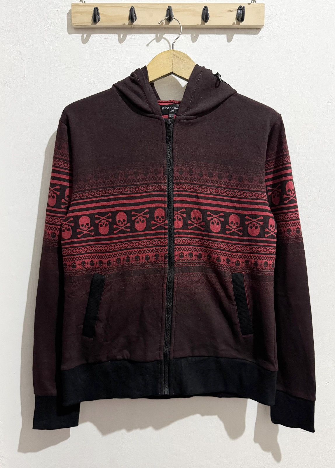 Y2k In the attic ifsixwasnine zip hoodie