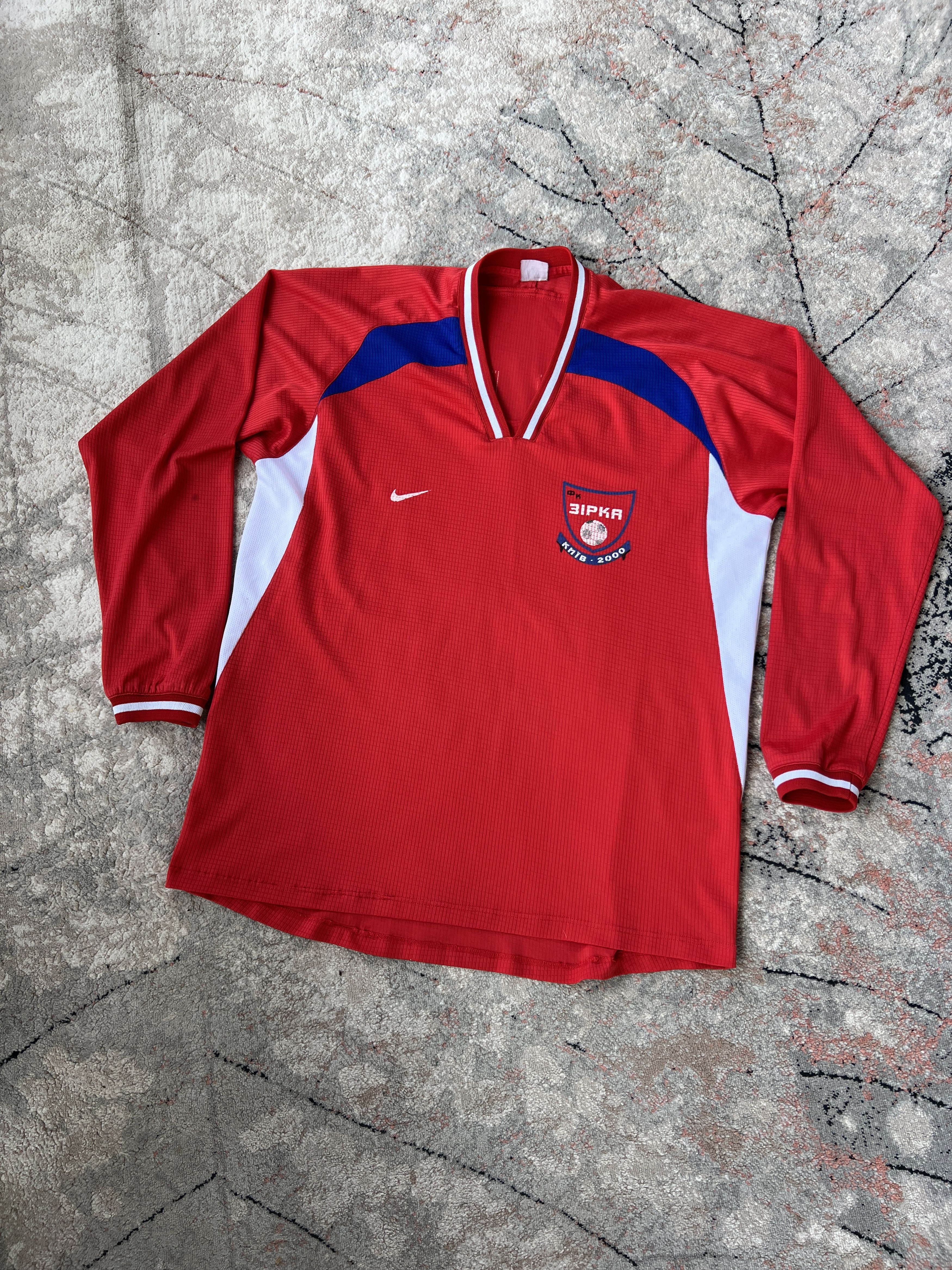 Vintage Nike FC Zirka Kyiv 2000 ФК Зірка Київ Football Jersey Size US XL / EU 56 / 4 - 1 Thumbnail