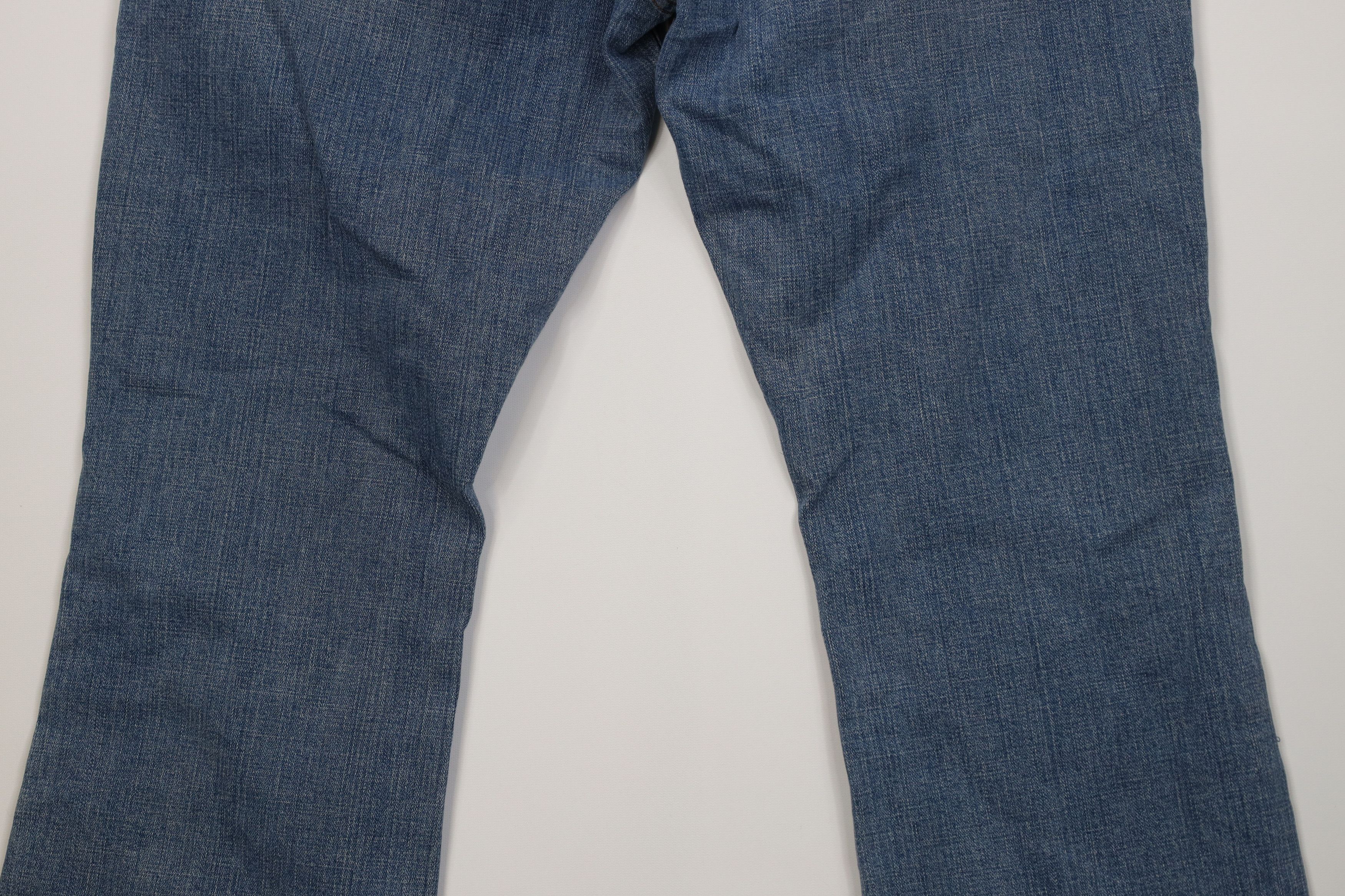 Levi's Vintage Y2K Levis 542 Low Rise Flared Denim Jeans Blue Size 42" / US 20 - 12 Thumbnail