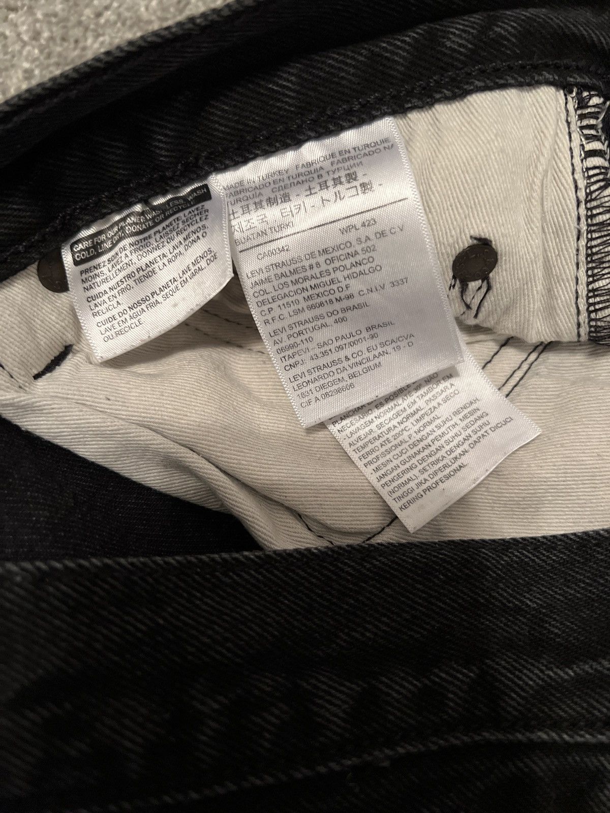 Levi's × Supreme × Vintage Supreme x Levi's Jeans Size US 34 / EU 50 - 5 Thumbnail