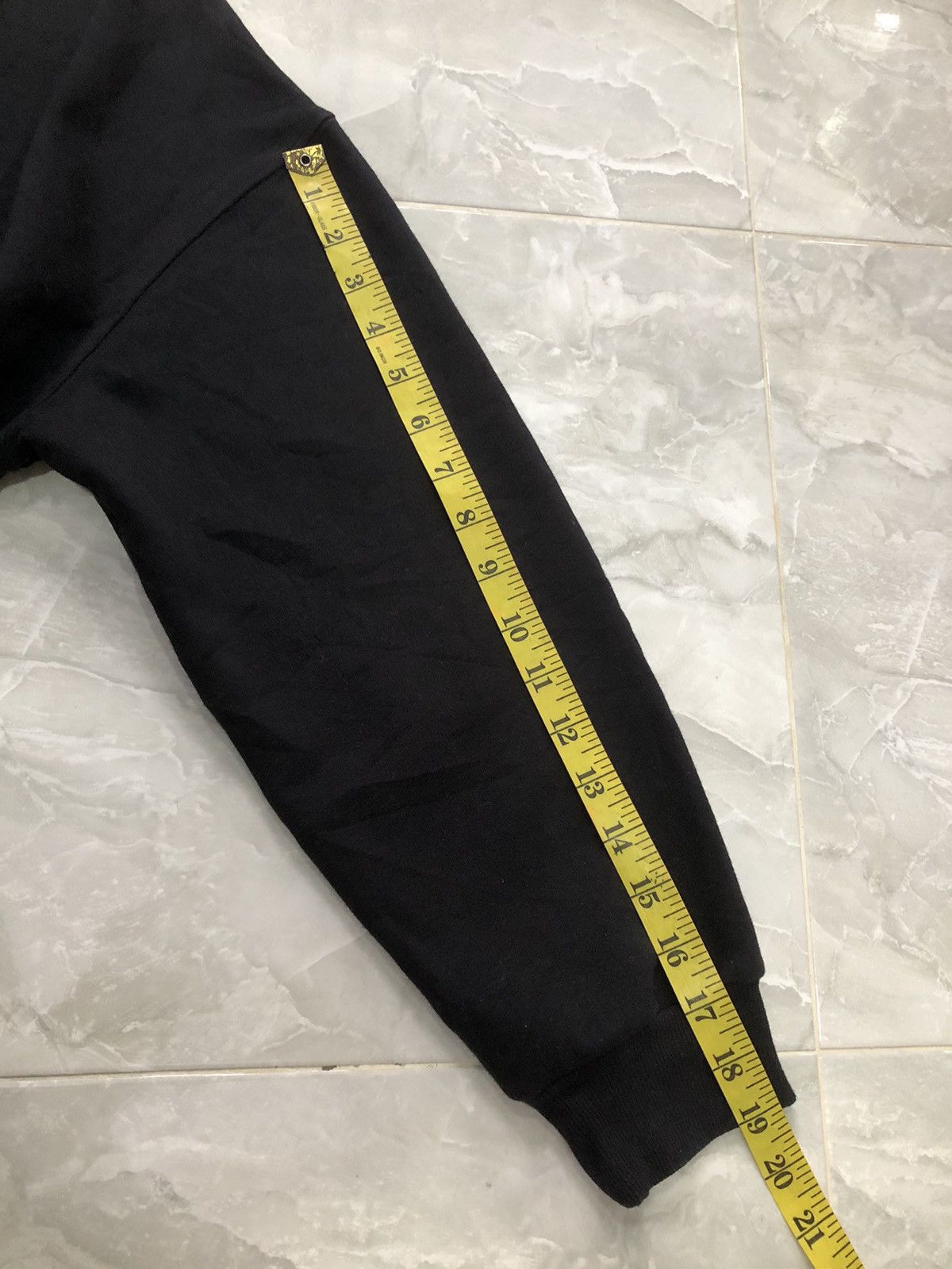 GU GU Japan Cropped Mock Neck Zip Sweatshirt Black Size M / US 6-8 / IT 42-44 - 12 Thumbnail