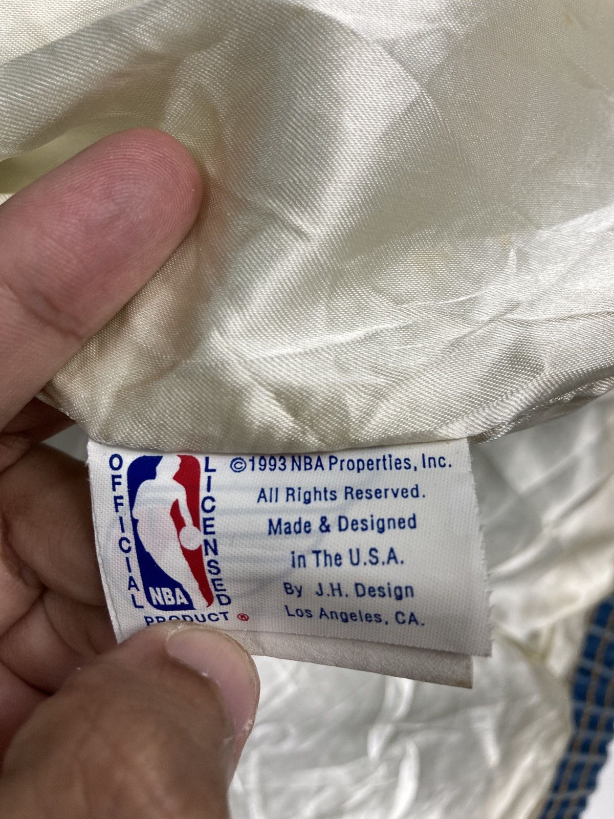 Jeff Hamilton Vintage 1993 NBA Los Angeles Lakers Jeff Hamilton Jacket Size US S / EU 44-46 / 1 - 9 Thumbnail