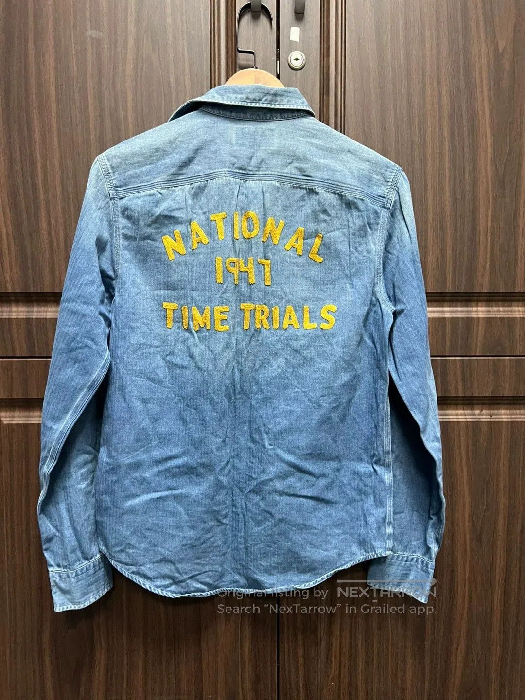 RRL Ralph Lauren RRL Denim Long Sleeve Shirt in Blue. Size US XS / EU 42 / 0 - 2 Thumbnail