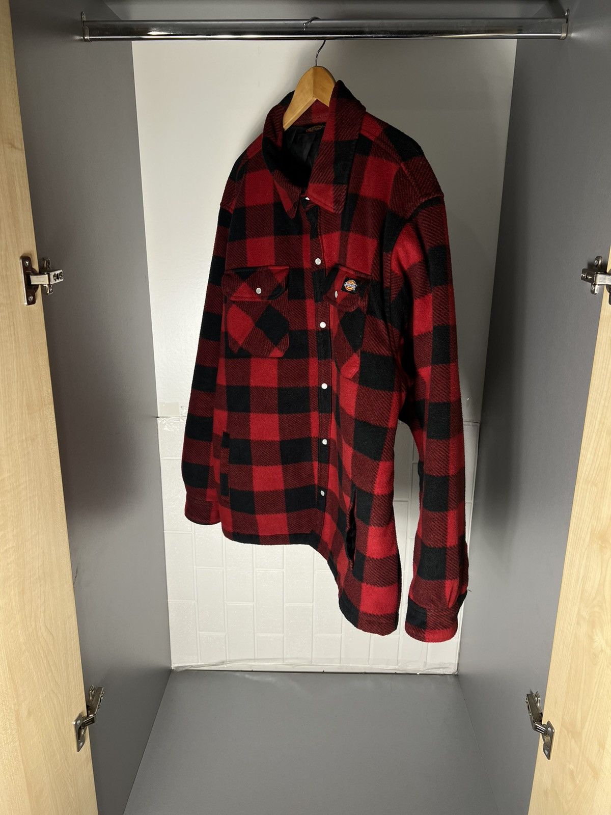 Dickies VINTAGE DICKIES FLANNEL SHERPA JACKET CASUAL DESIGNER 90s Size US XXL / EU 58 / 5 - 16 Thumbnail