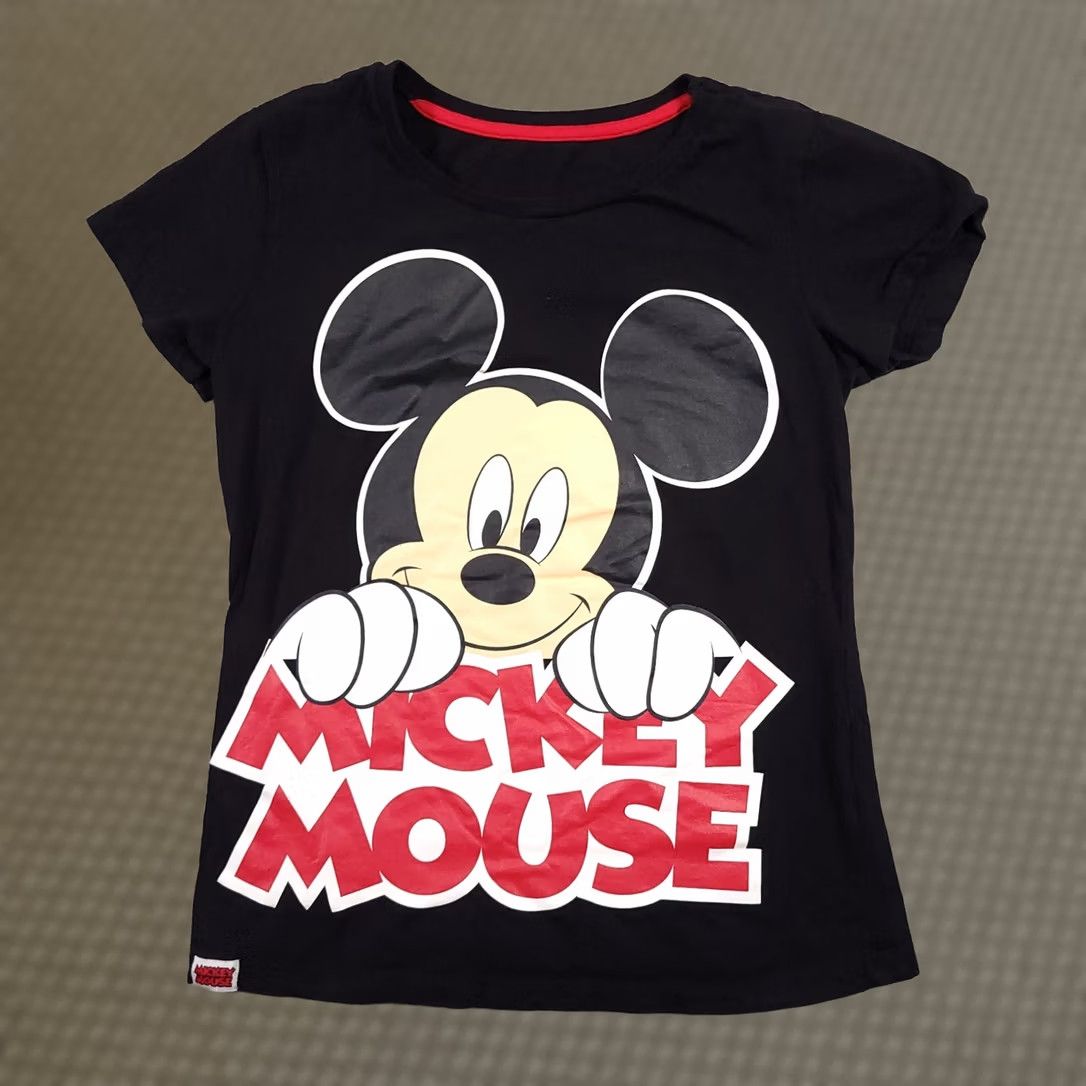 Disney Disney T-Shirt Women's Small Mickey Mouse Graphic Short Sleeve Pajama Top FLAW Size S / US 4 / IT 40 - 1 Thumbnail