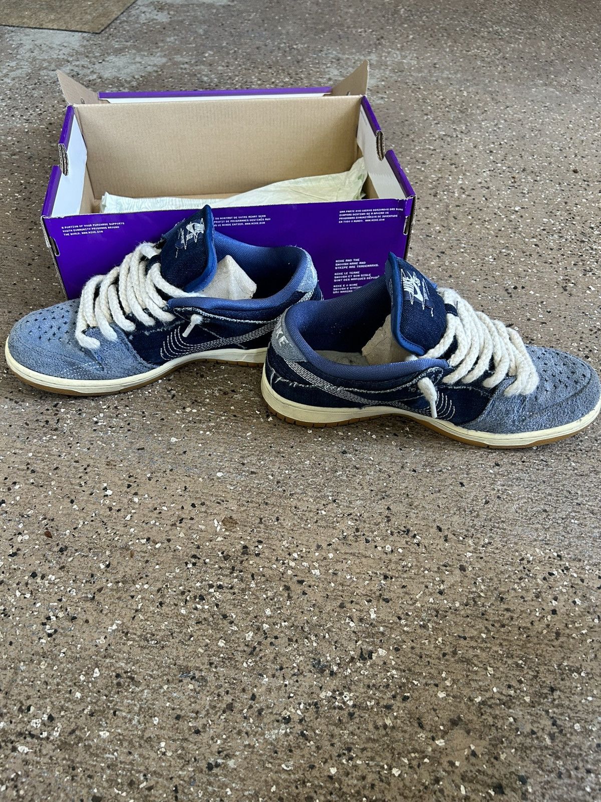 Nike SB Nike Dunk Low Premium Sashiko Size US 9.5 / EU 42-43 - 2 Thumbnail