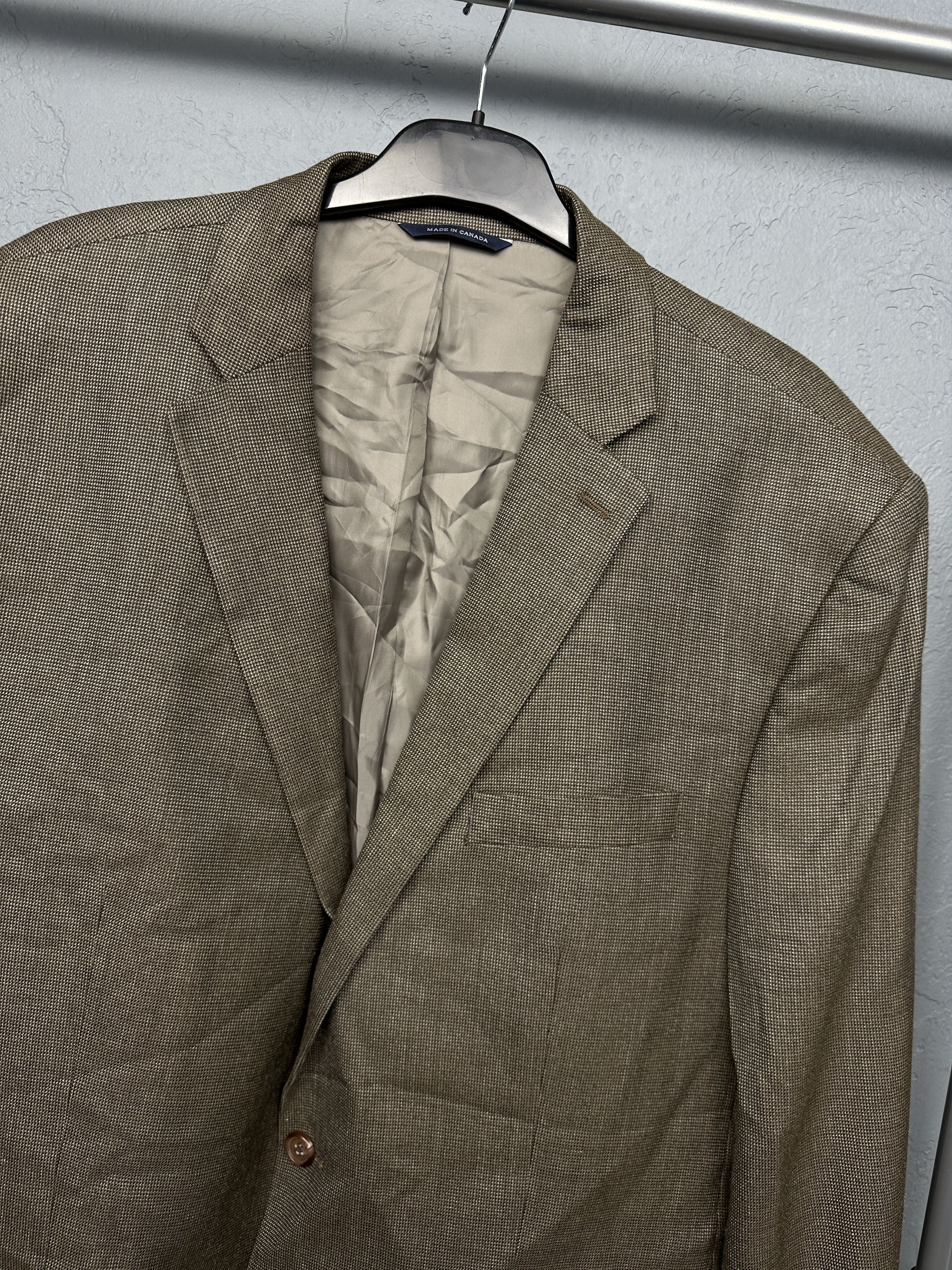 Polo Ralph Lauren Polo Ralph Lauren Vintage Mens Silk-Wool Blazer Jacket Size 48R - 2 Thumbnail