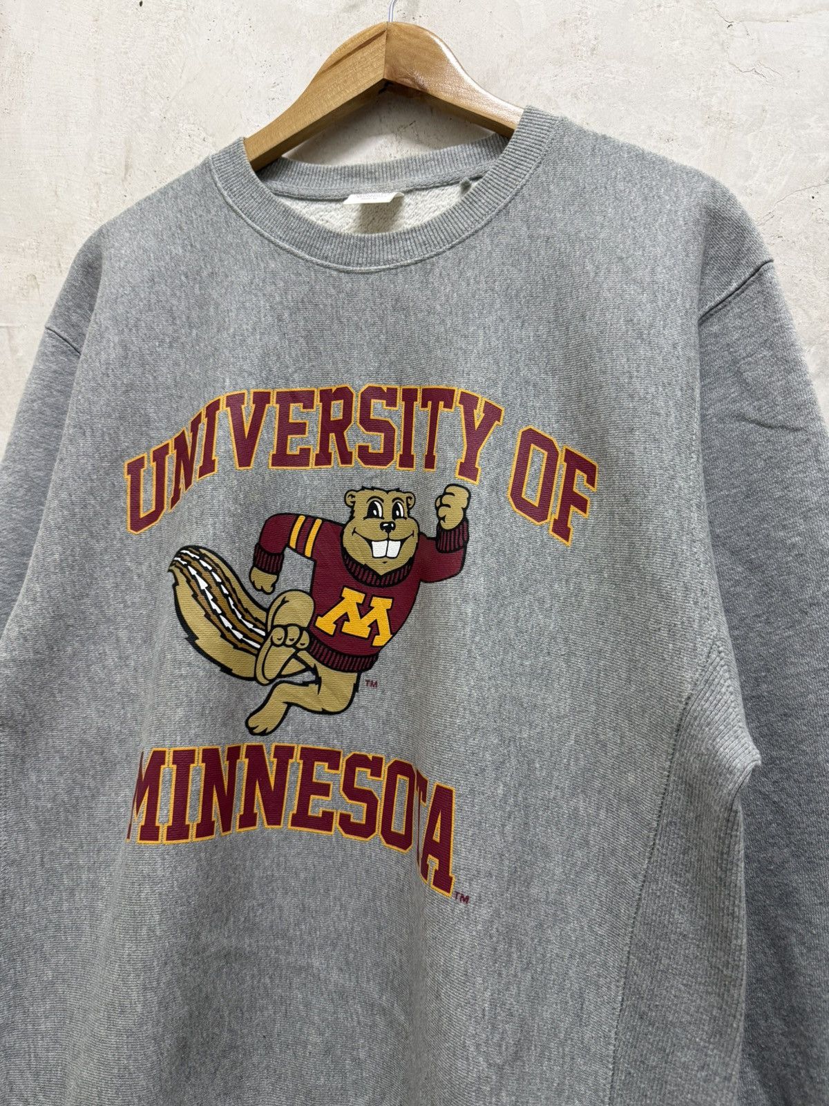 Vintage Vintage University of Minnesota Crewneck College Size US M / EU 48-50 / 2 - 3 Thumbnail