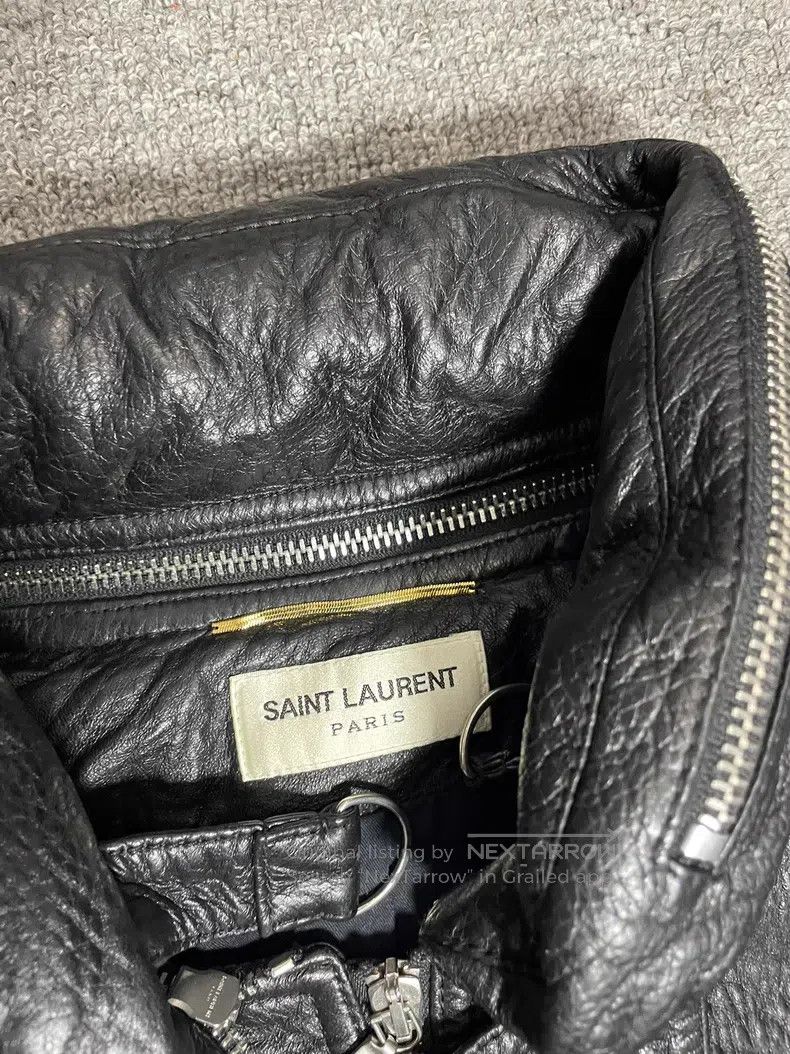 Saint Laurent Paris Saint Laurent Paris Detachable Zipper Hidden Hood Sheepski Size XS / US 0-2 / IT 36-38 - 4 Thumbnail