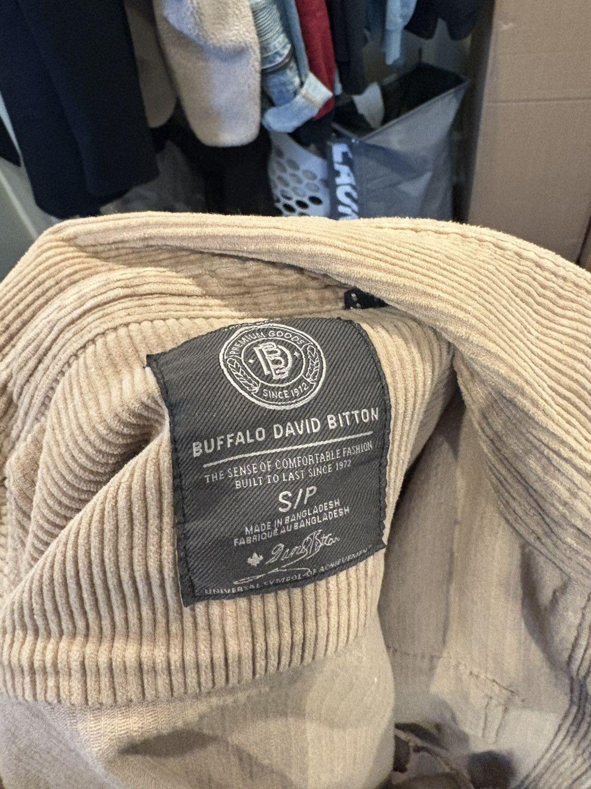 Buffalo David Bitton Buffalo David Bitton Corduroy Jacket Size US S / EU 44-46 / 1 - 3 Thumbnail