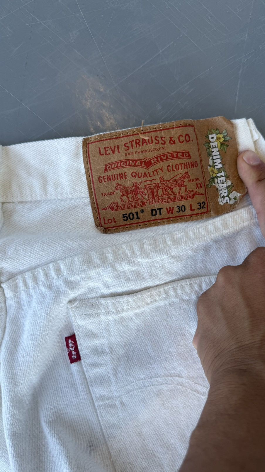 DENIM TEARS × Levi's Denim Tears x Levis 30x32 Size US 30 / EU 46 - 5 Thumbnail