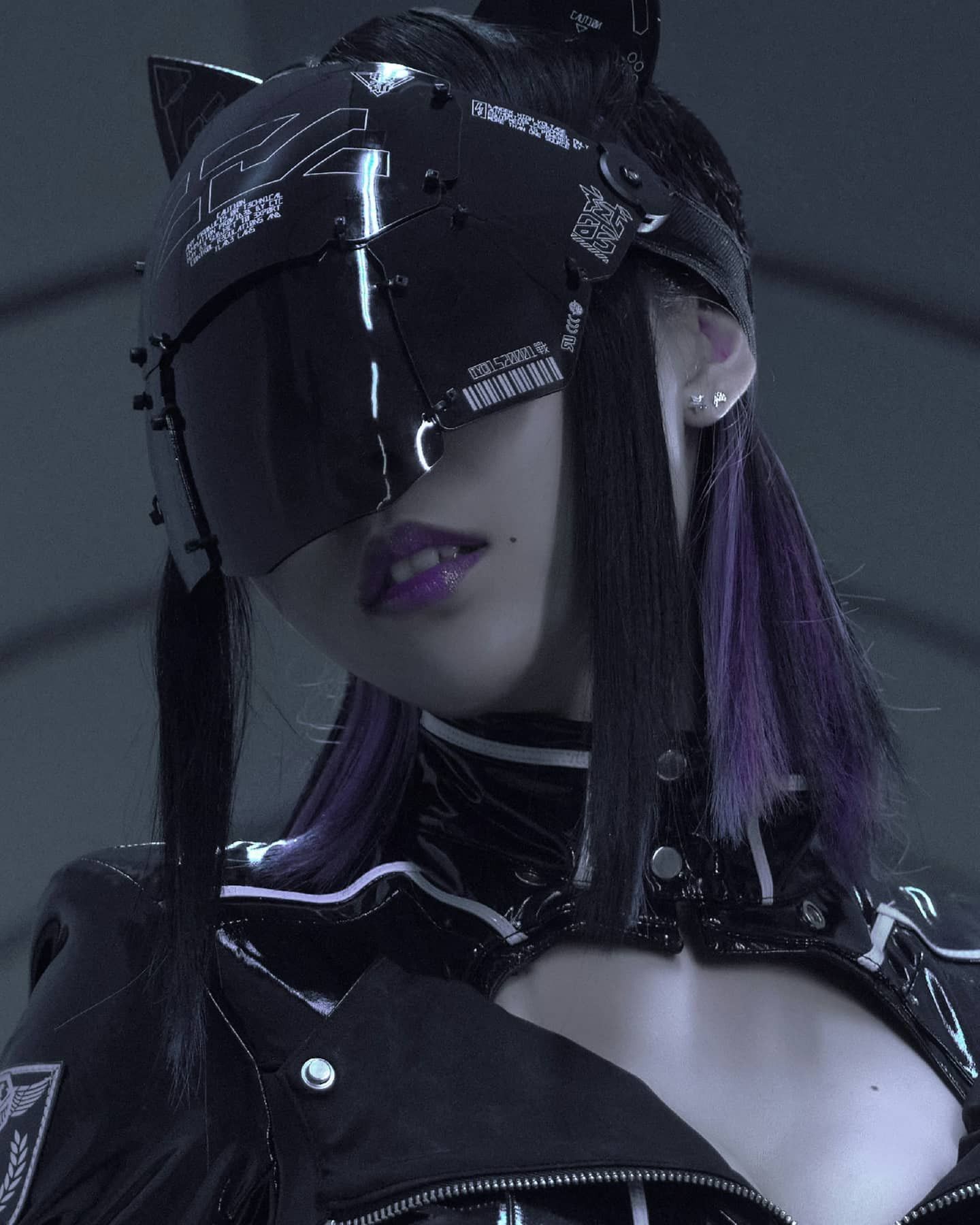 Japanese Brand Cyberpunk Face Shield Unit by CTCtyo (中央町戦術工芸) Size ONE SIZE - 1 Thumbnail