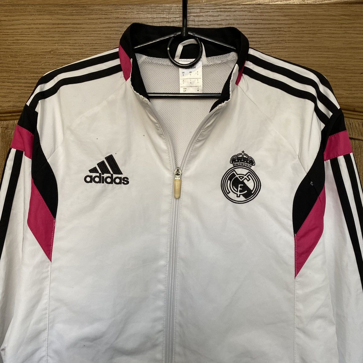 Adidas Real Madrid Adidas 2014 Football training soccer jacket Size US S / EU 44-46 / 1 - 4 Thumbnail