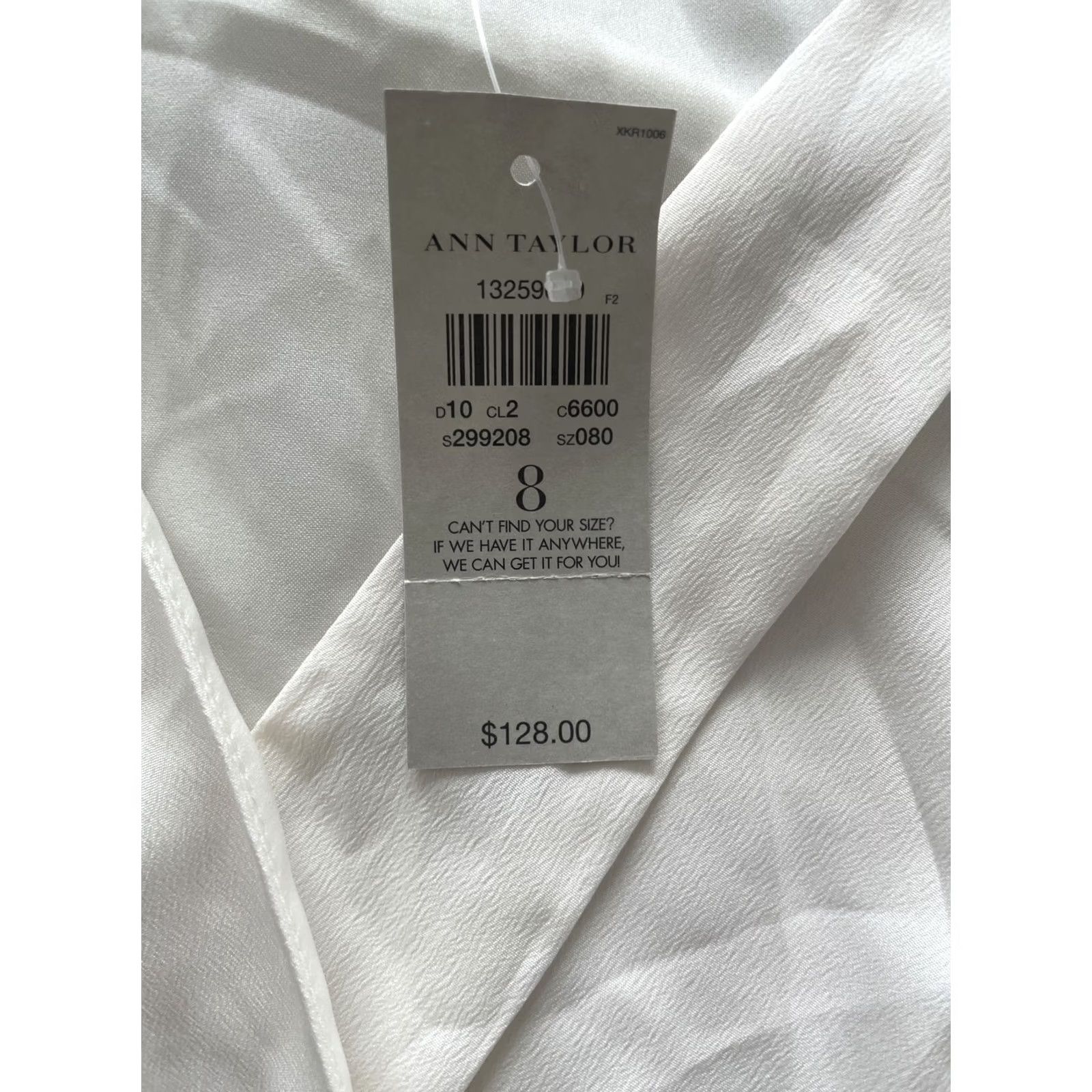 Ann Taylor NWT Ann Taylor Dress Womens 8 Black/White Sleeveless A-Line Bodycon Office Dress Shirt? Size M / US 6-8 / IT 42-44 - 3 Thumbnail