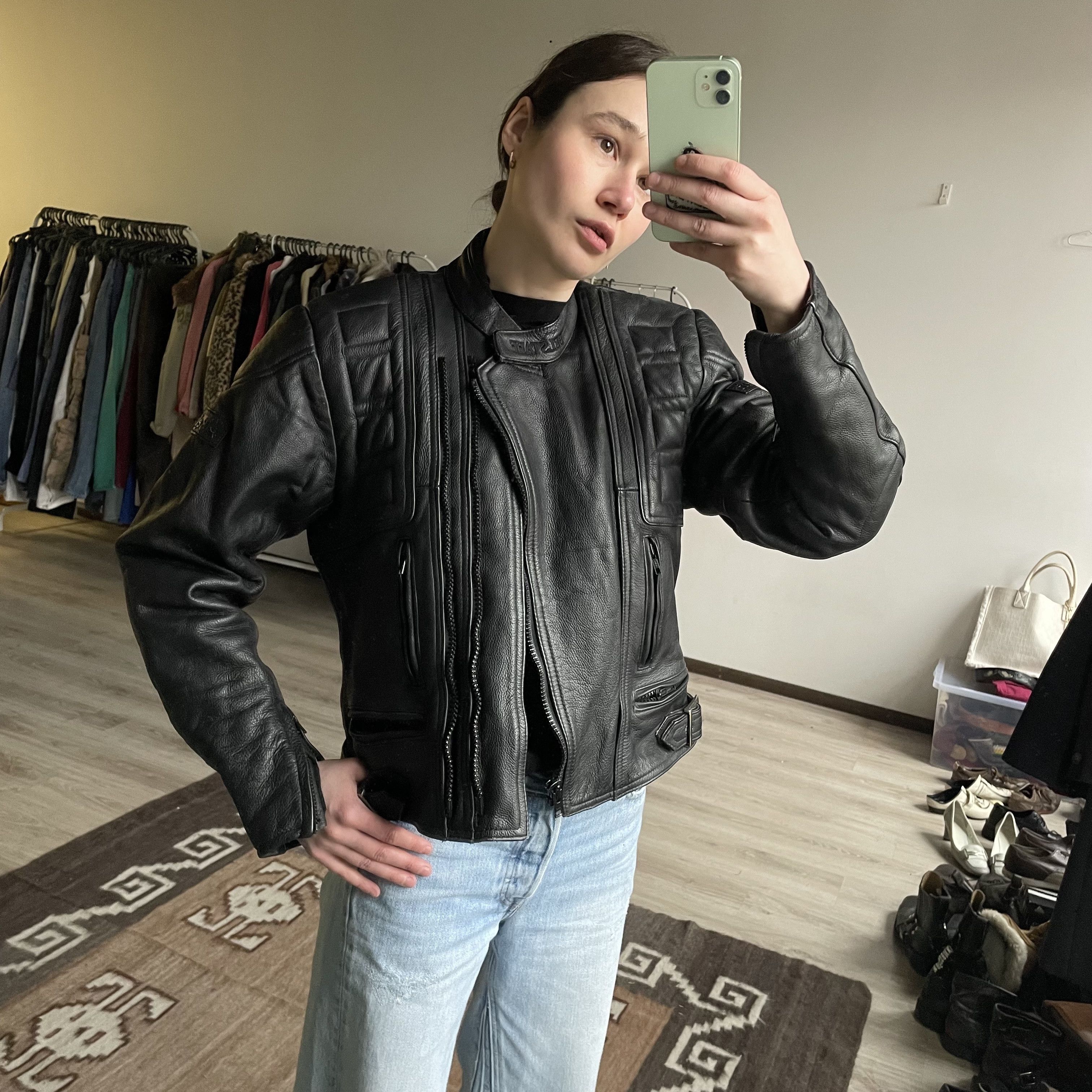 Belstaff Belstaff Leather Motorcycle Racing Biker Jacket 5610AC Size XL / US 12-14 / IT 48-50 - 1 Thumbnail