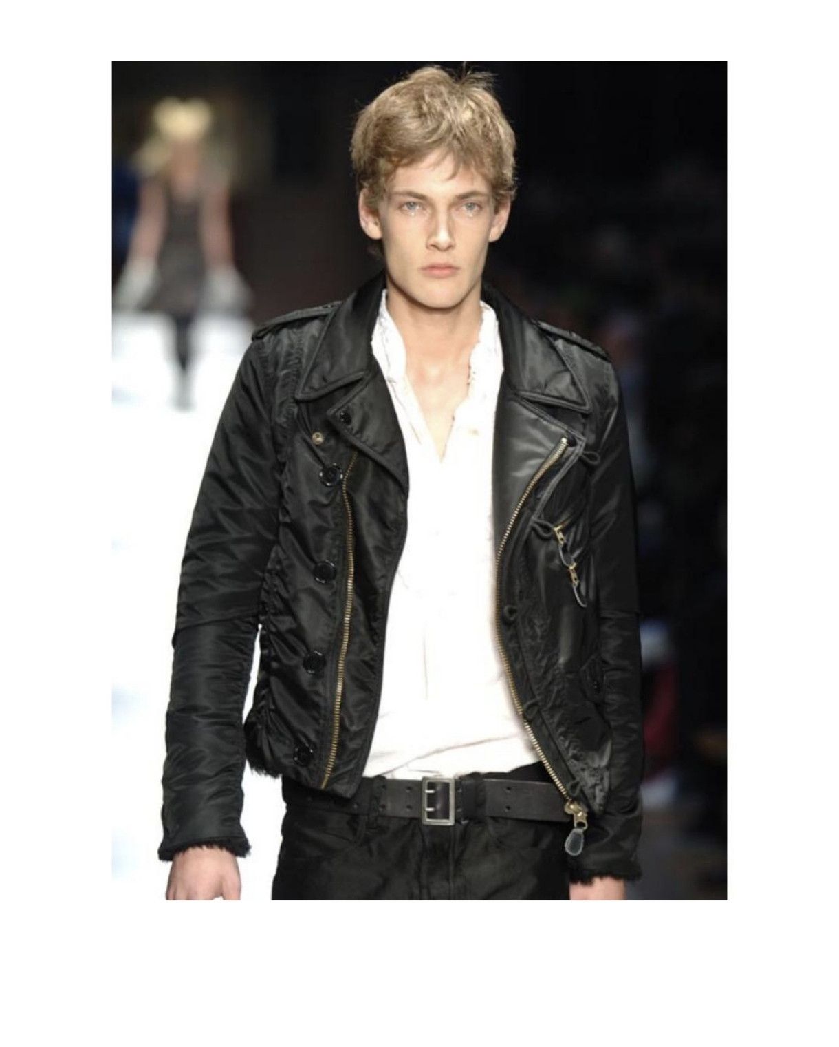 CABANE de ZUCCa AW05 cabane de zucca isseymiyake bikers cargo Ramones jacket Size US M / EU 48-50 / 2 - 10 Thumbnail