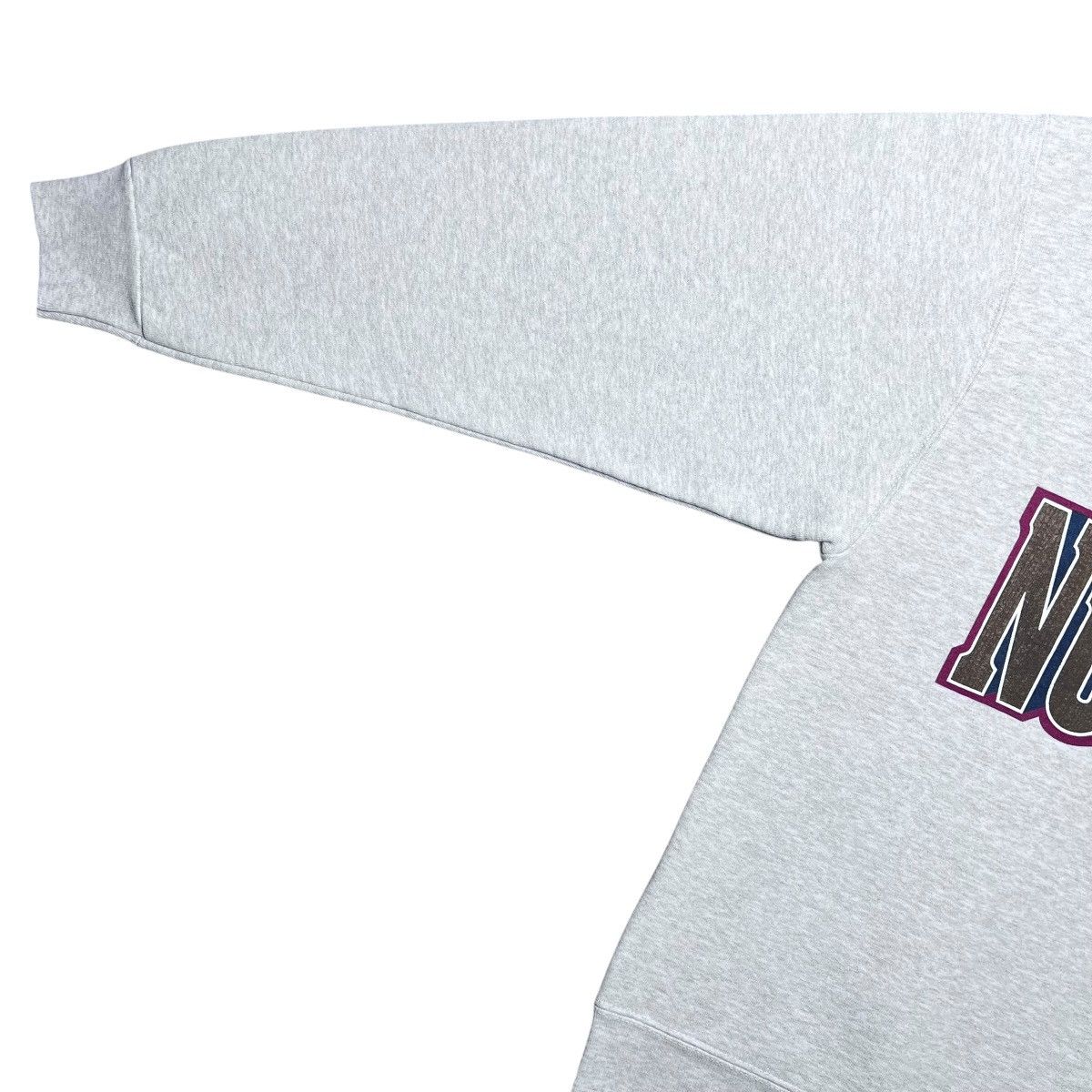 NBA Vintage 90s NBA Denver Nuggets Spell Out 3D Logo Sweatshirt Size US L / EU 52-54 / 3 - 5 Thumbnail