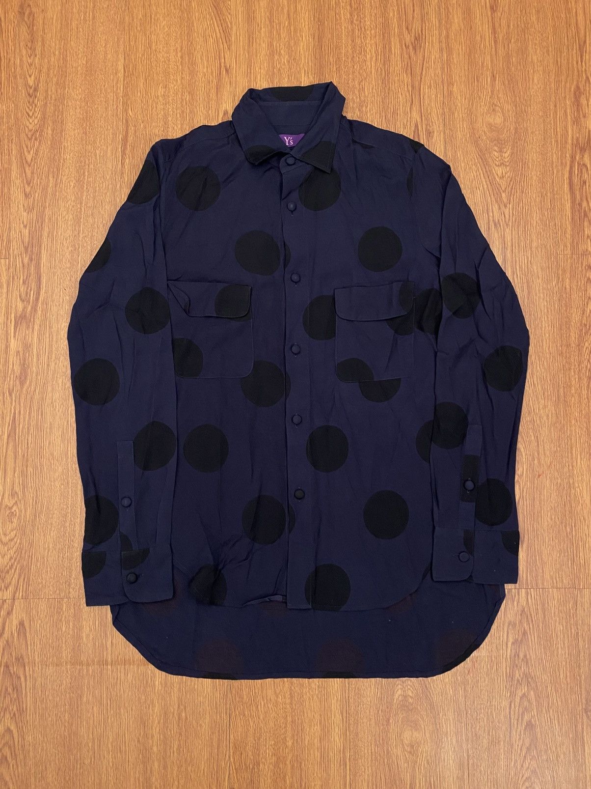 Yohji Yamamoto Yohji yamamoto polka shirt Size US M / EU 48-50 / 2 - 1 Thumbnail