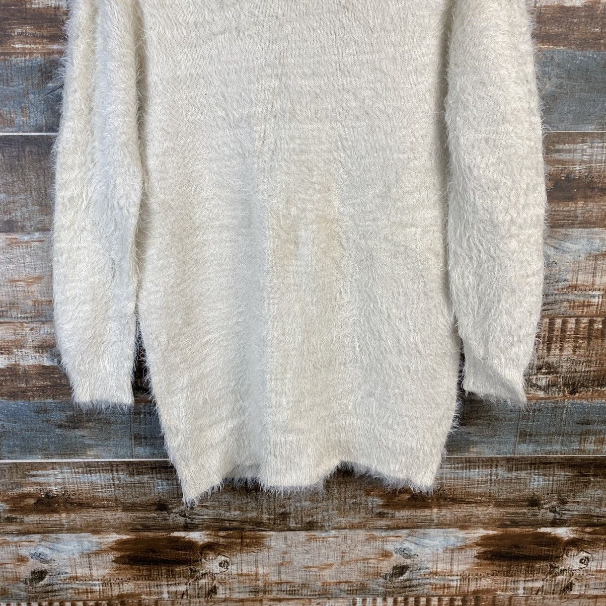 Japanese Brand DL Be Radiance Cream Mohair Shag Shaggy Knitwear #c1050 Size M / US 6-8 / IT 42-44 - 15 Thumbnail