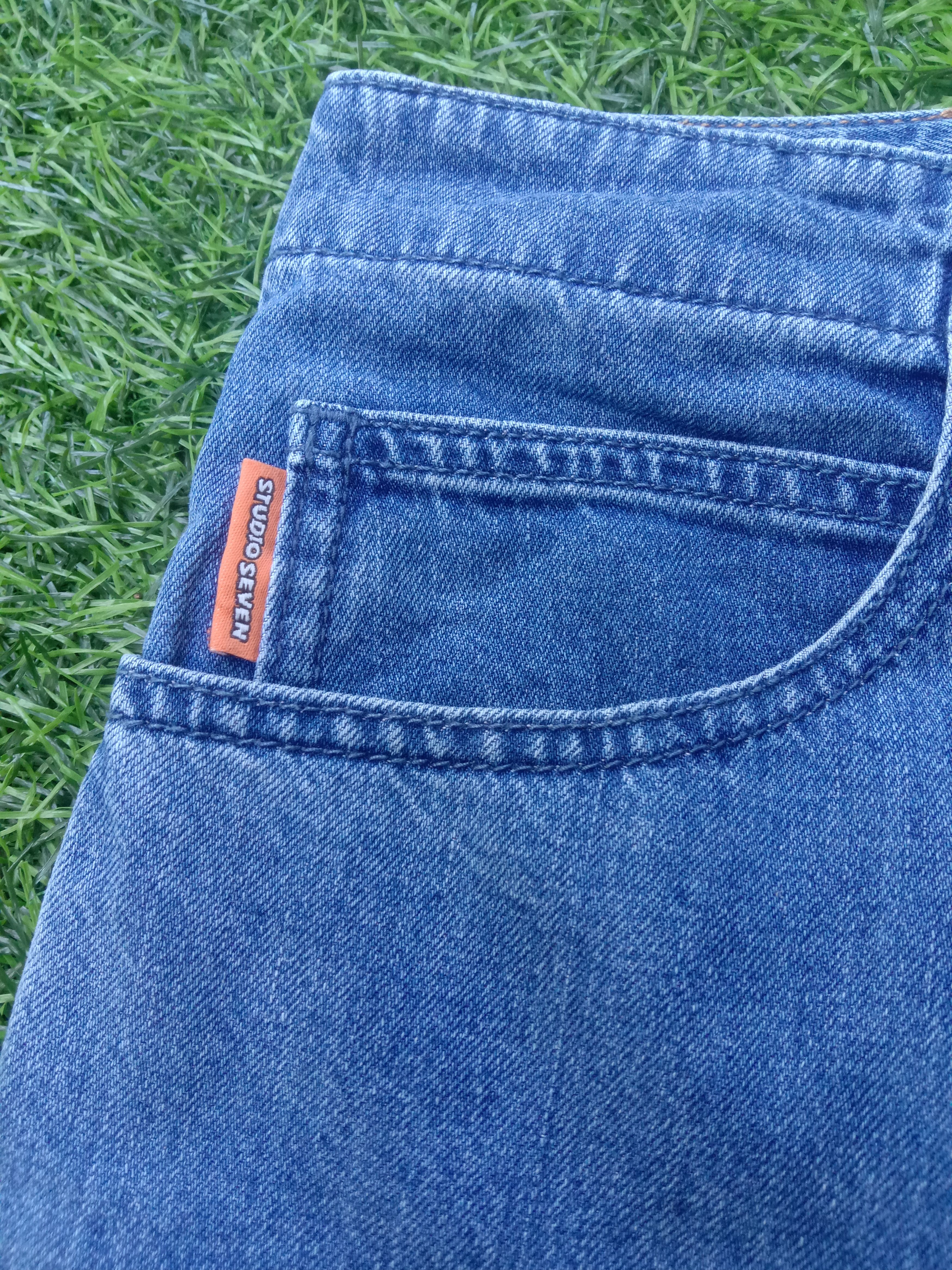 If Six Was Nine × Studio Seven Y2k studio seven shorts pants jnco style Size US 31 - 6 Thumbnail