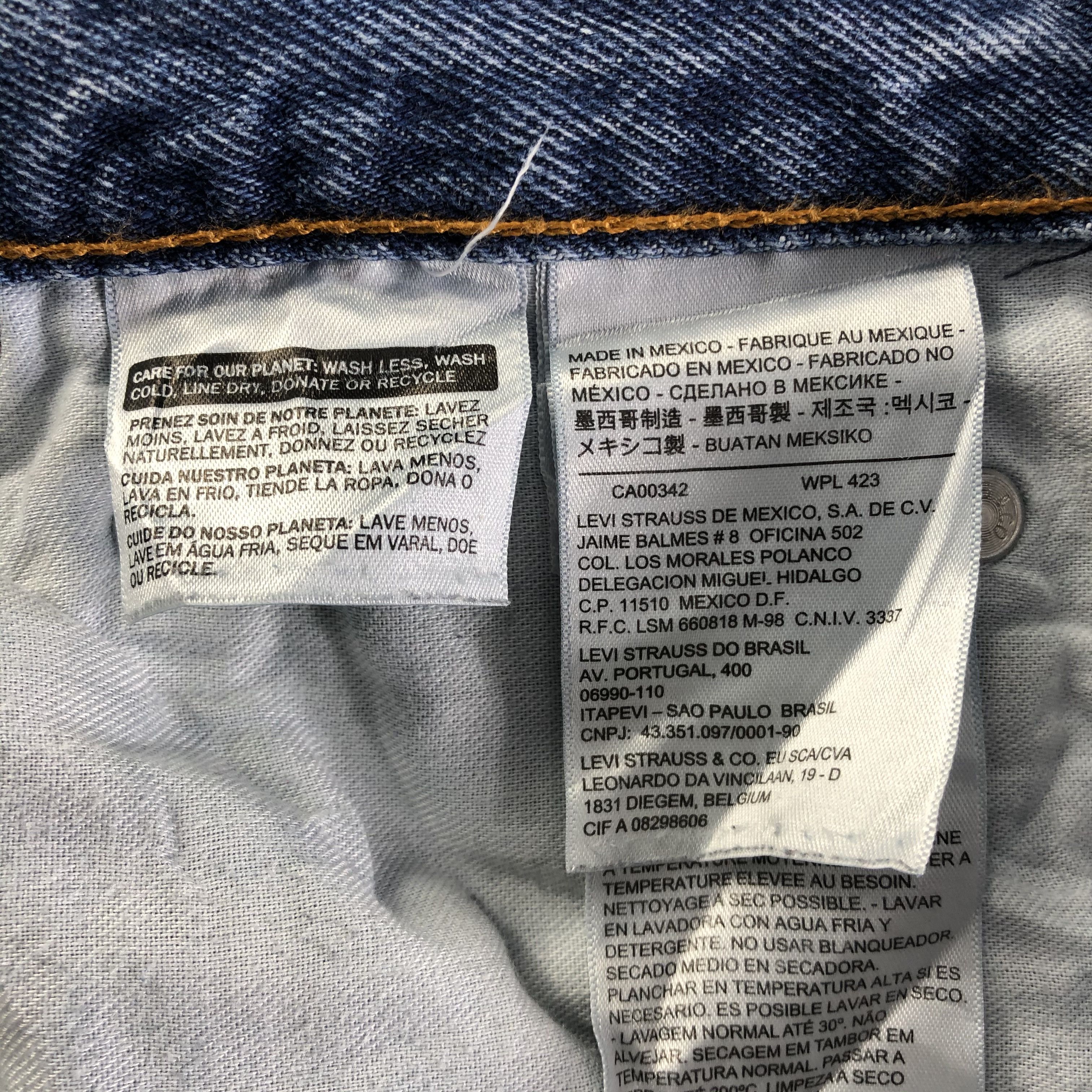 Levi's Vintage Blue Wash Levis 517 Jeans-J4378 Size US 36 / EU 52 - 10 Thumbnail