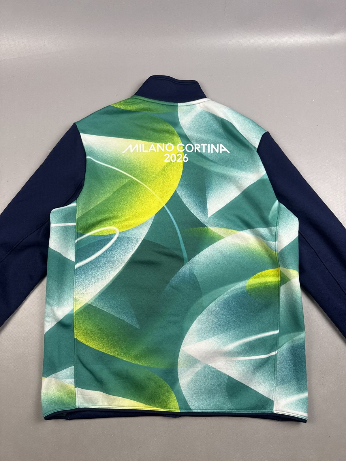 Salomon Salomon olympiada milano 2026 veste zip navy blue size L men Size US L / EU 52-54 / 3 - 7 Thumbnail