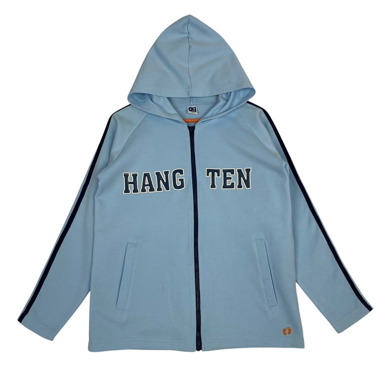 Hang Ten Vintage Hang Ten Surf Gear Fullzipper Hoodie Size US L / EU 52-54 / 3 - 1 Thumbnail