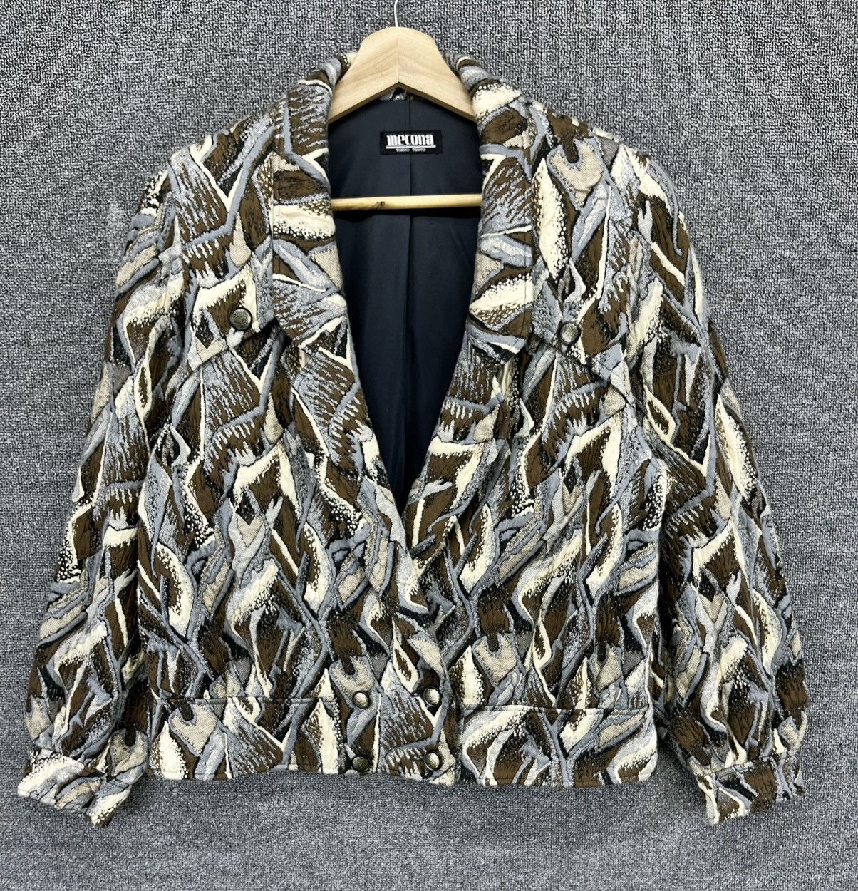 Japanese Brand Mecona Luxury Design Cardigan Jacket Size M / US 6-8 / IT 42-44 - 1 Thumbnail