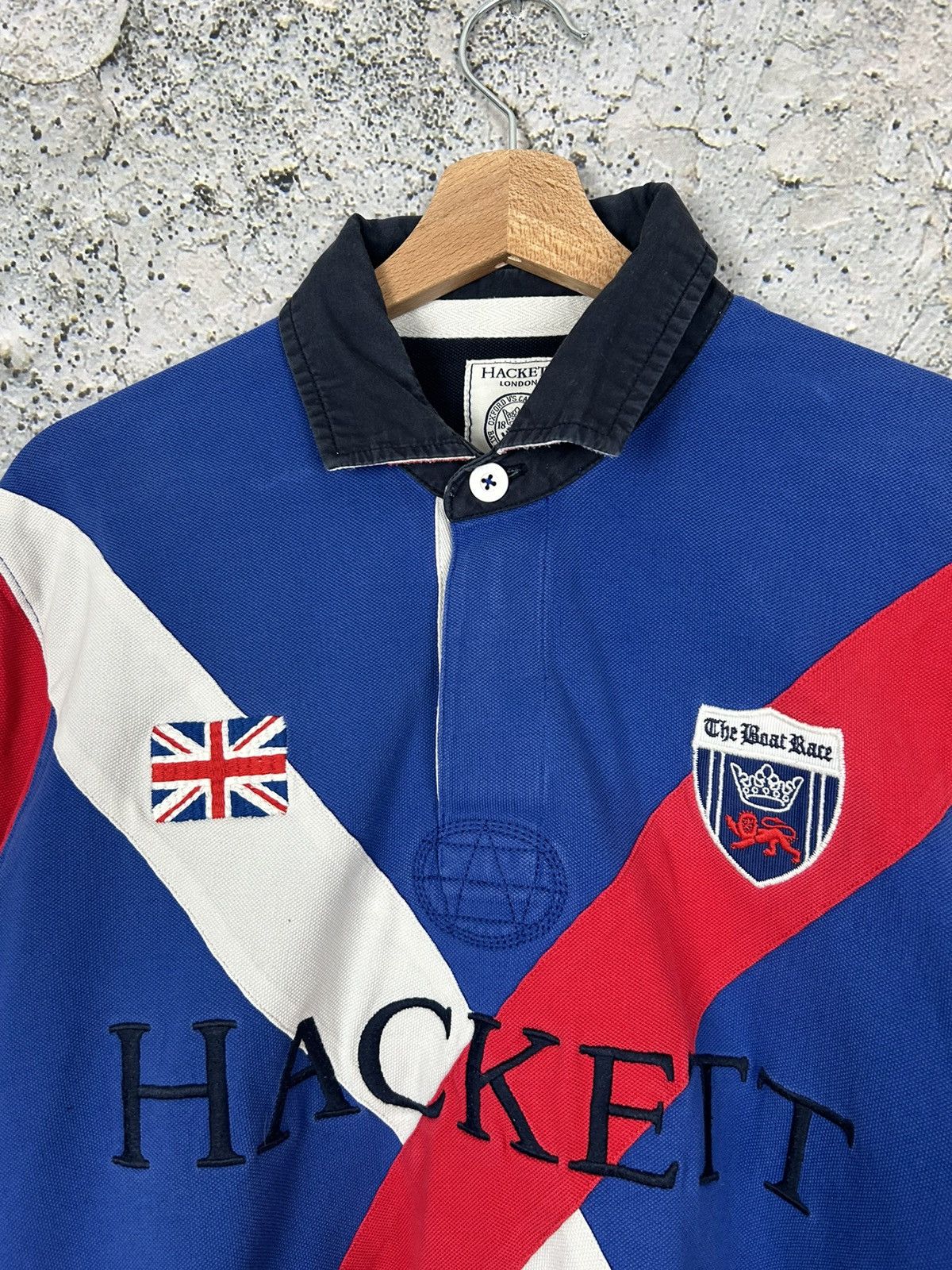 Other Vintage Hackett England Chief Keef Polo Tee Rap Drill Size US L / EU 52-54 / 3 - 3 Thumbnail
