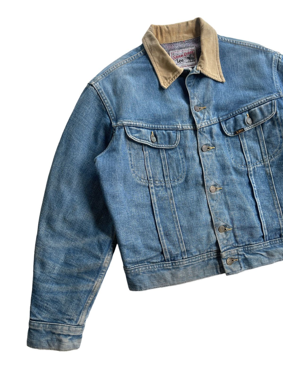 Lee 1970s Lee Storm Riders Blanket Lined Denim Size US L / EU 52-54 / 3 - 13 Thumbnail