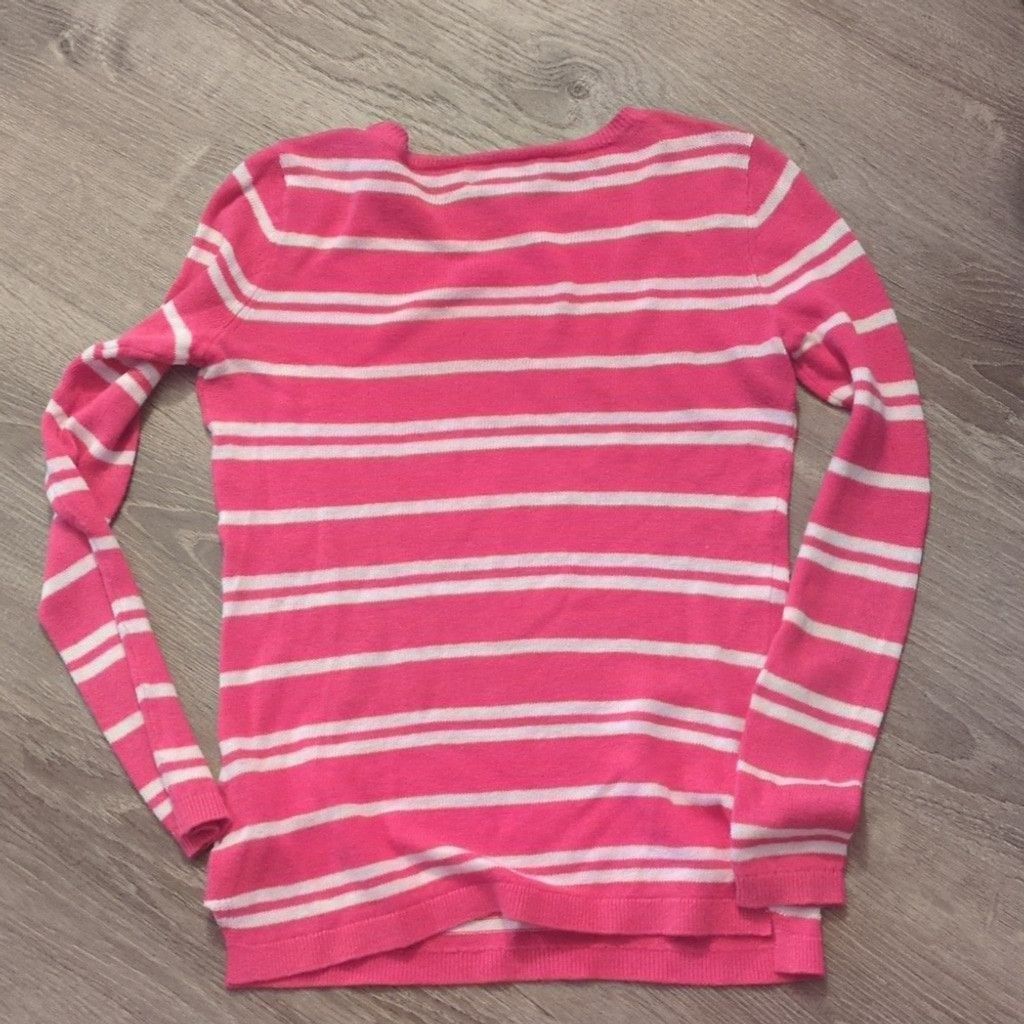 Vineyard Vines Vineyard vines pink striped linen blend sweater size XXS Size XXS / US 00 / IT 34 - 3 Thumbnail