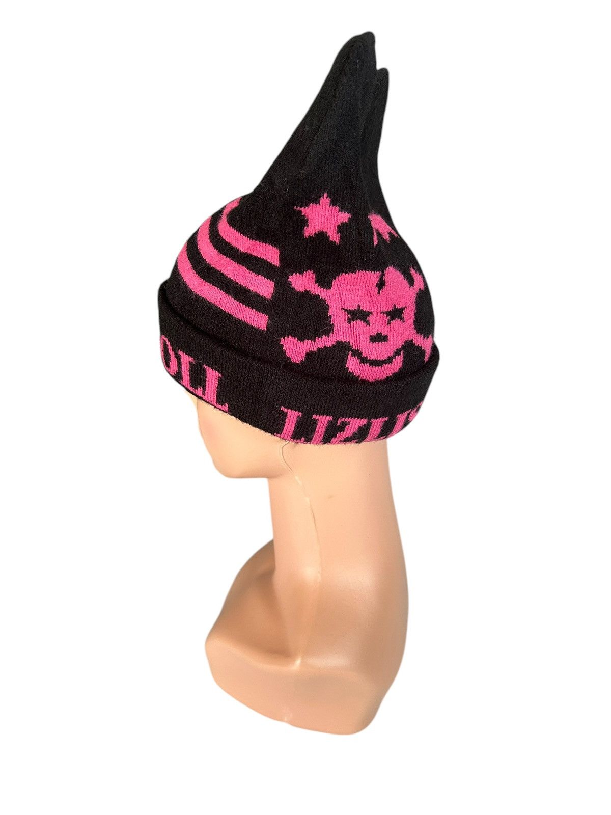Japanese Brand × Kapital × Vintage Skull Japanese Punk Bondage Style Horn Devil Beanie Hats Size ONE SIZE - 2 Thumbnail