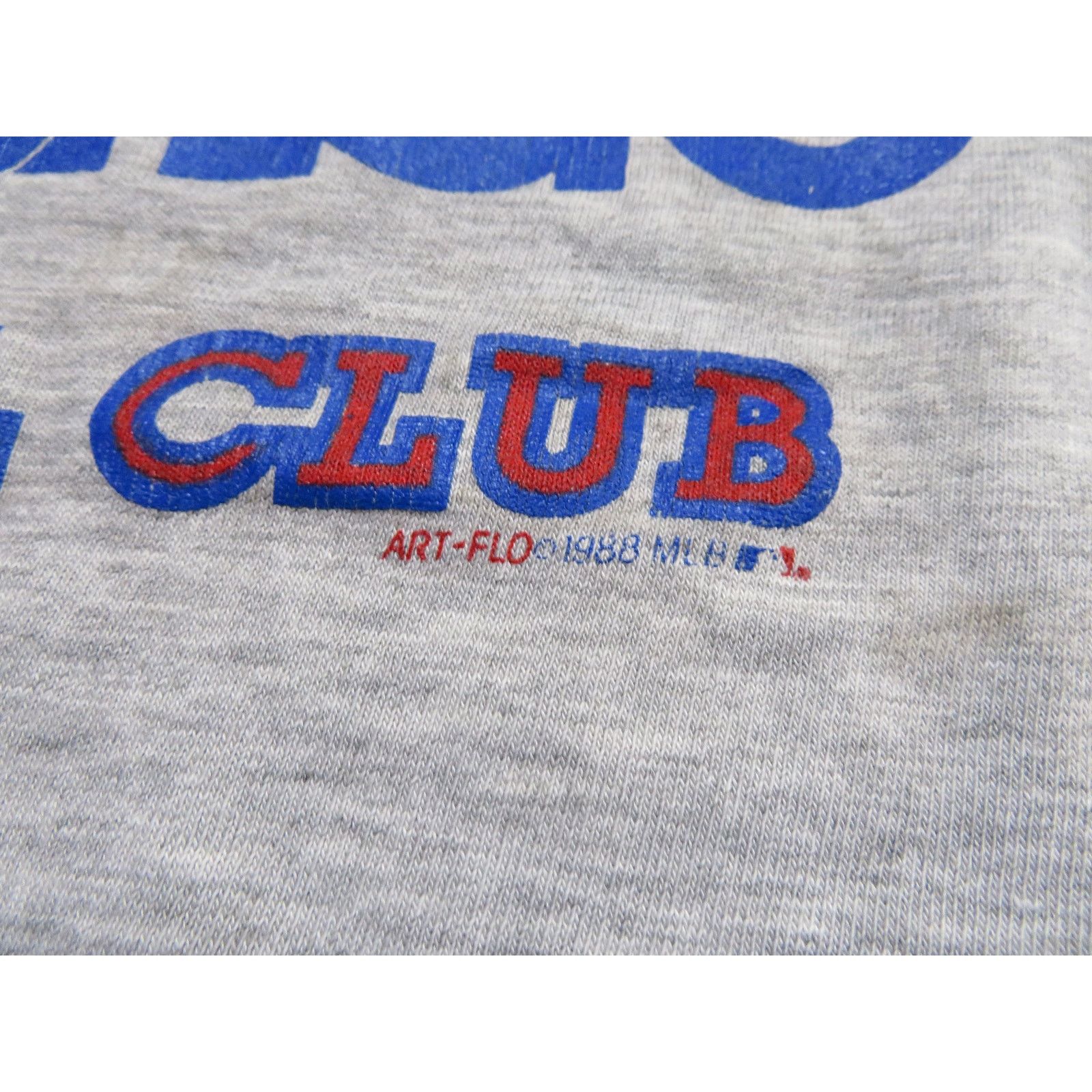 Other Vintage 80s Chicago Cubs Baseball Club Gray T-shirt Sz S Size US S / EU 44-46 / 1 - 2 Thumbnail